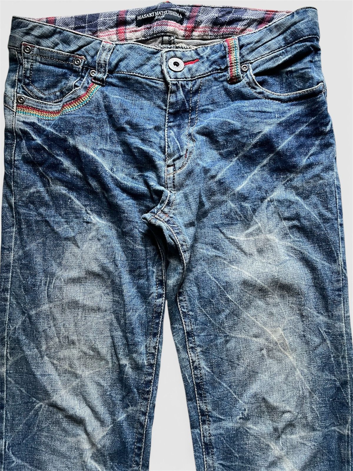 Masaki Matsushima 2000s MASAKI MATSUSHIMA jeans Size US 30 / EU 46 - 3 Thumbnail