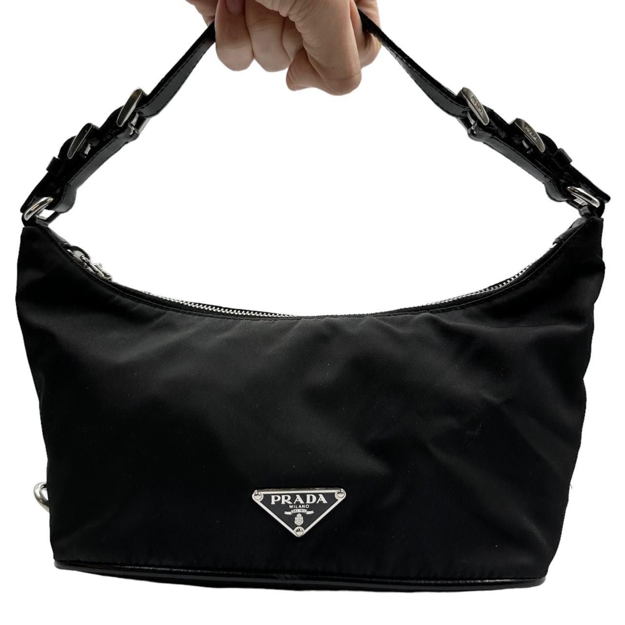 Prada Vintage Prada Nylon Shoulder Bag Grailed