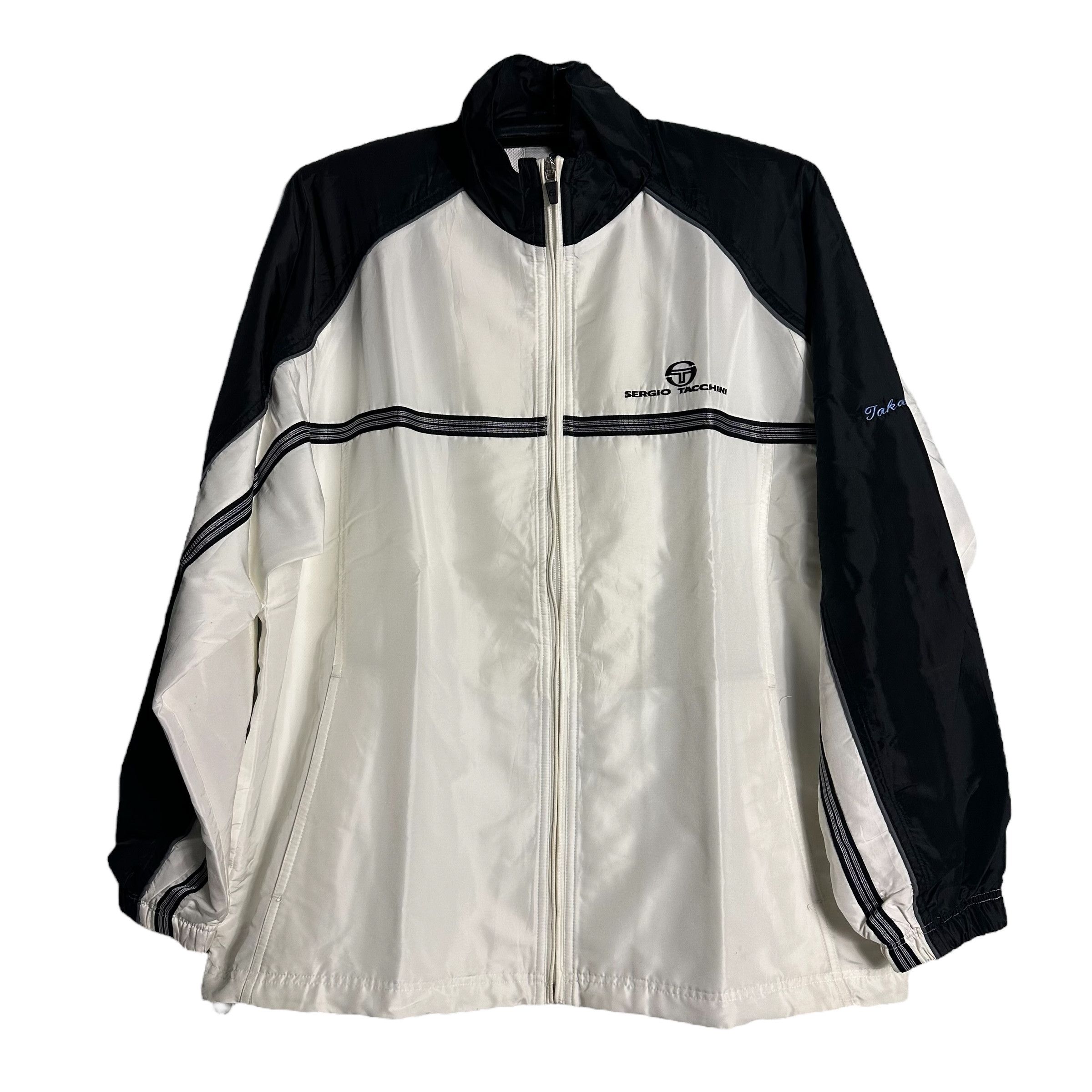 Sergio Tacchini 🔥RARE🔥Vintage Sergio Tacchini Tennis Team Full-Zip Jacket Size US M / EU 48-50 / 2 - 1 Thumbnail