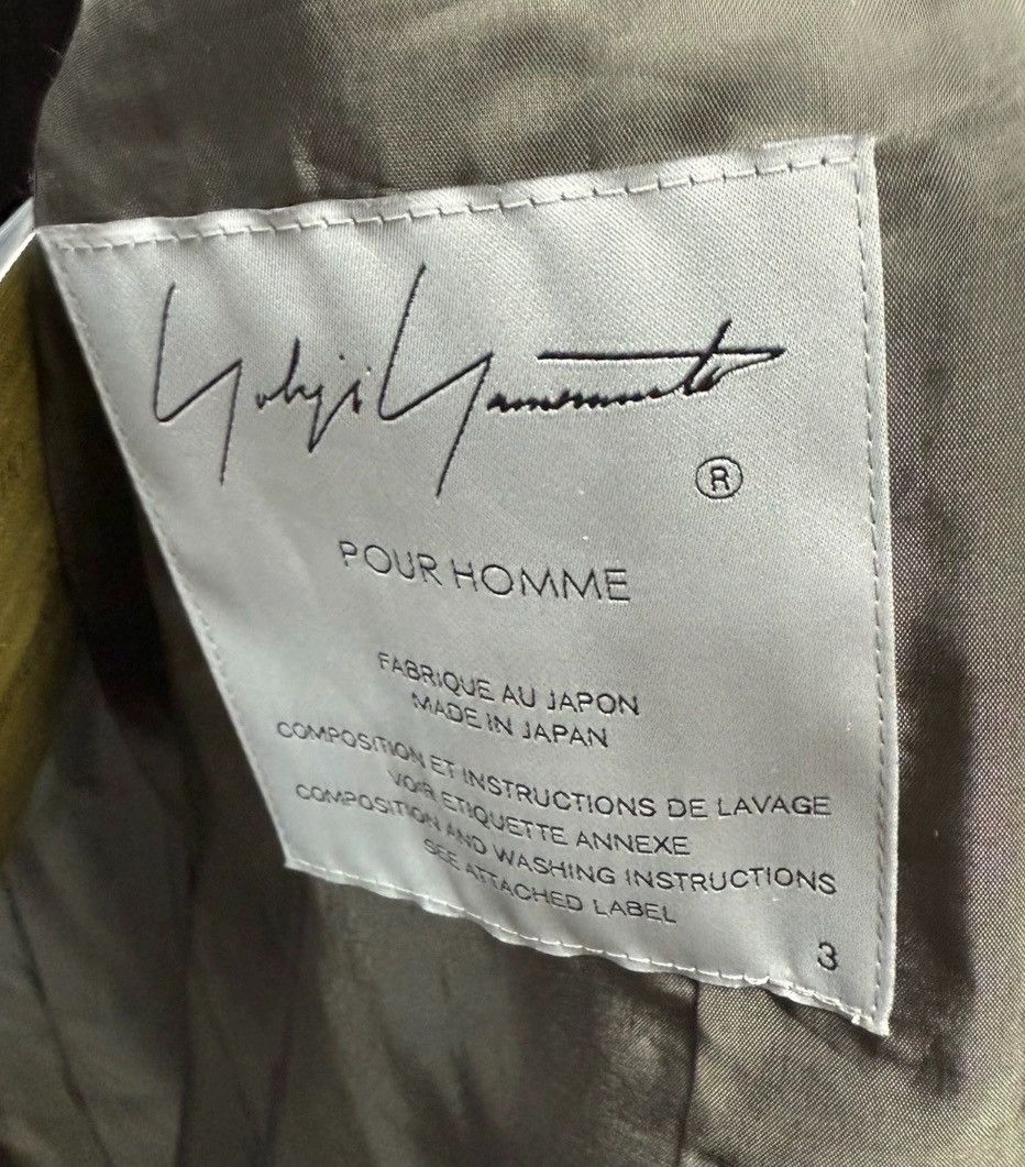 Yohji Yamamoto Yohji Yamamoto pour homme 24AW KIE portrait pr2412-Nextarrow Size US L / EU 52-54 / 3 - 7 Thumbnail