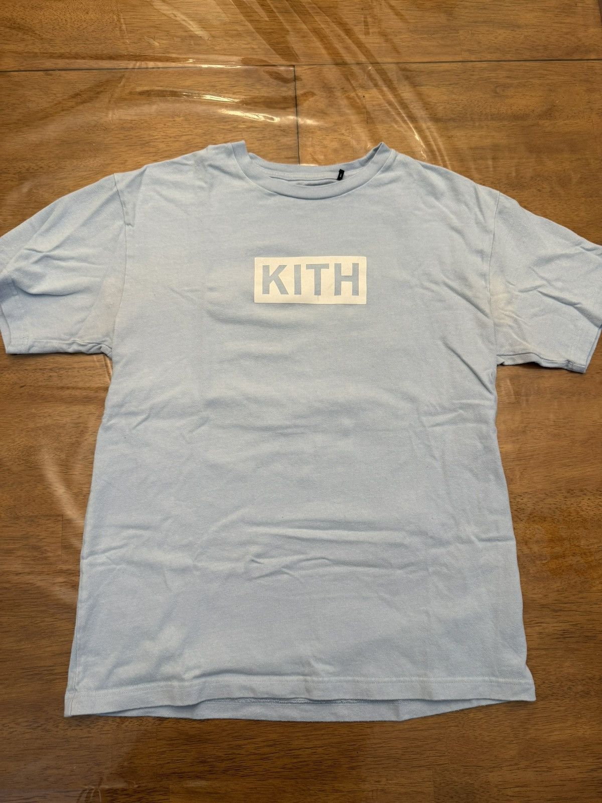 Kith Kith box logo tee sz M | Grailed