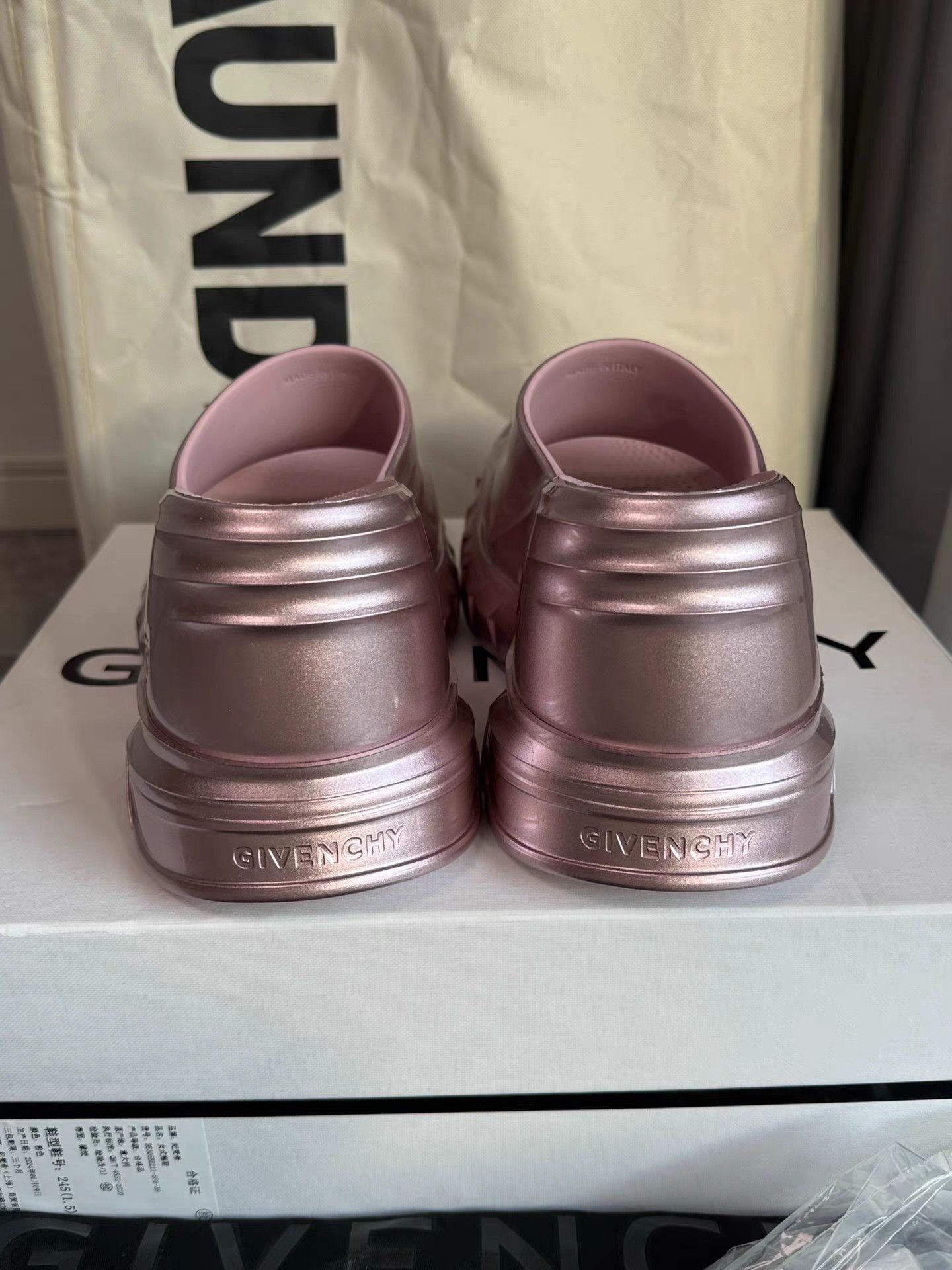 Givenchy Givenchy Marshmallow High Heel Slides K6 Size US 9 / IT 39 - 3 Thumbnail