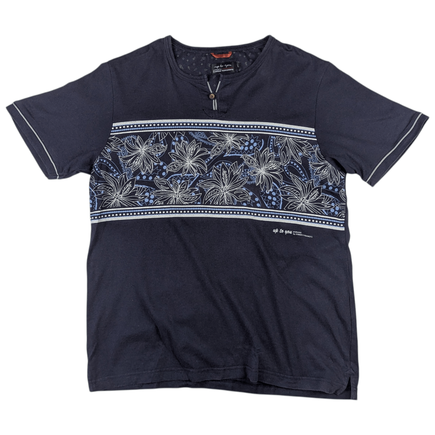 Kansai Yamamoto KANSAI YAMAMOTO Up To You Roundneck T Shirt Size US L / EU 52-54 / 3 - 3 Thumbnail