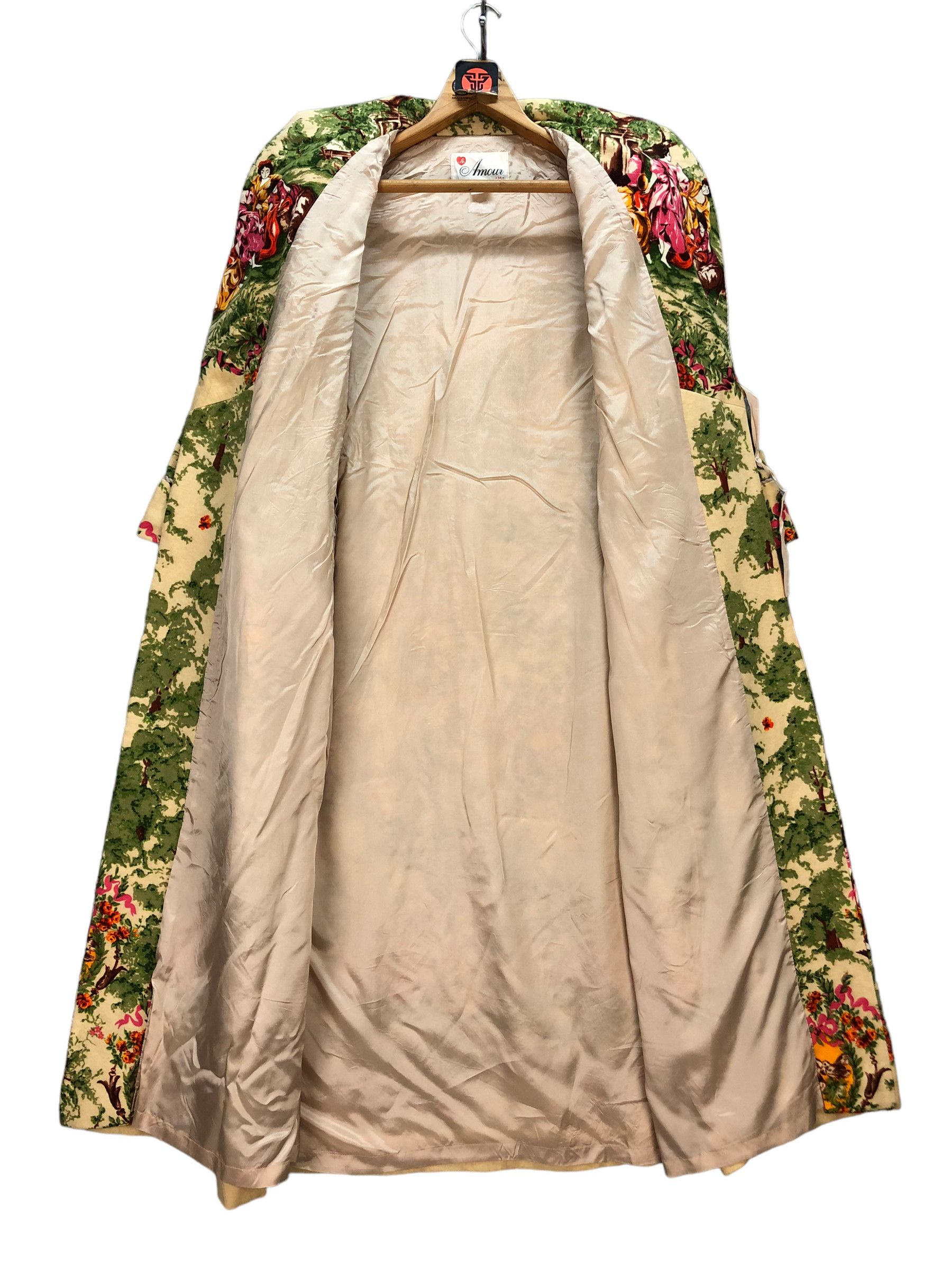 Japanese Brand VINTAGE JAPAN TRADITIONAL FLORAL FULLPRINT ROBES #7368-135 Size M / US 6-8 / IT 42-44 - 6 Thumbnail