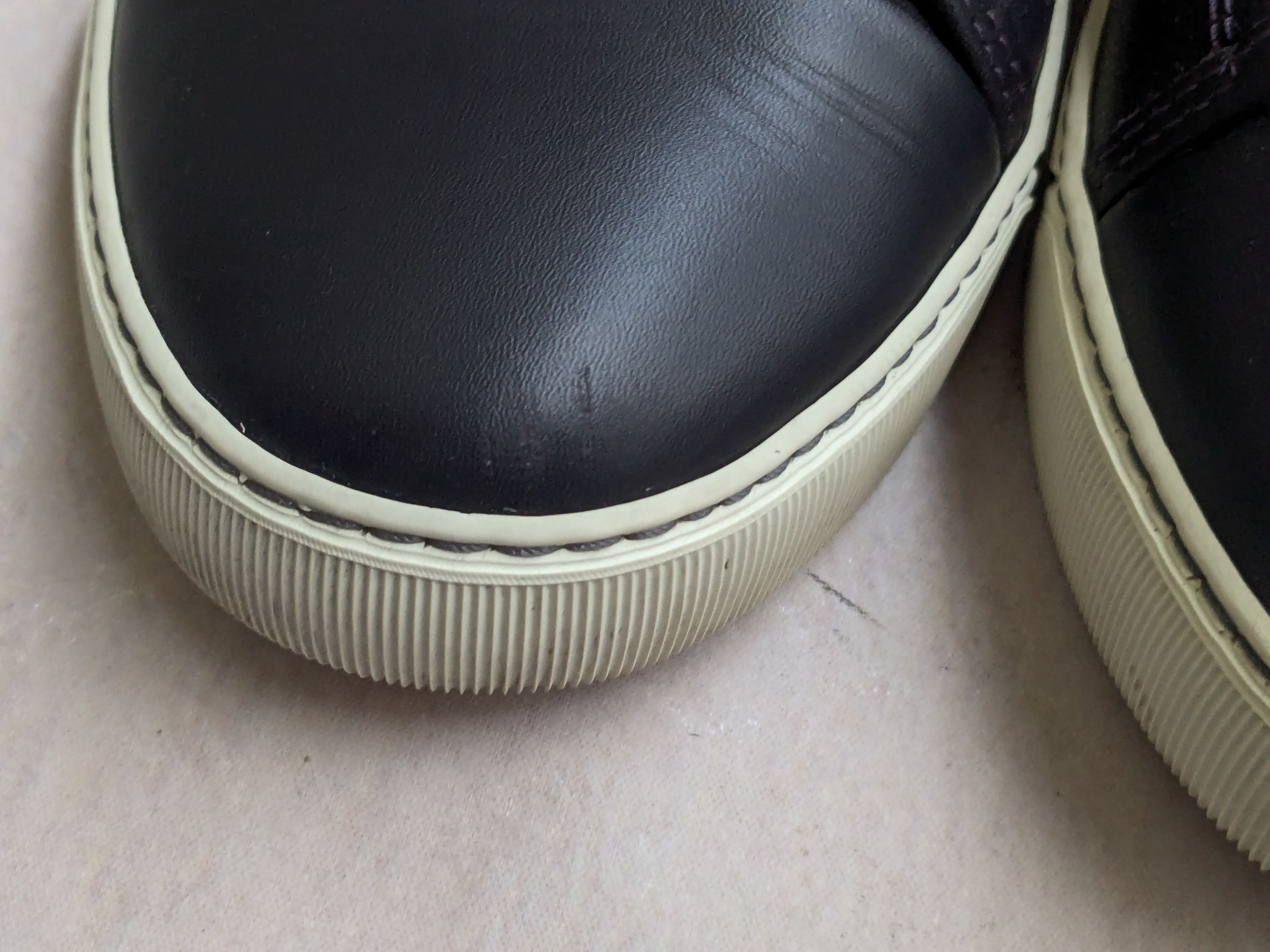 Lanvin Lanvin DBB1 Sneakers Brown Leather Low Tops 9 Size US 9 / EU 42 - 3 Thumbnail