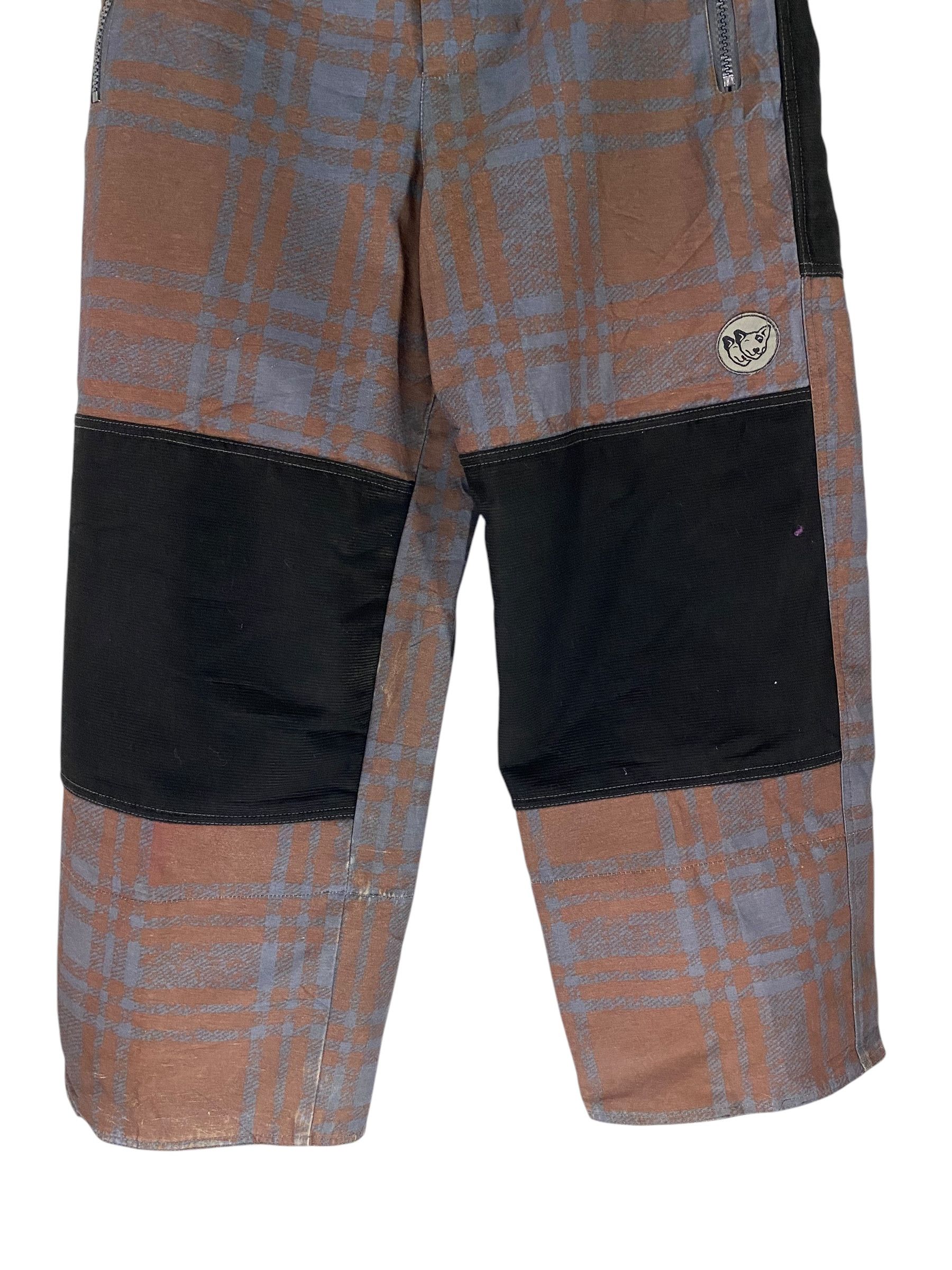 Other Vintage 90s Dog & dog surfwear plaid hardshell pant Size US 33 - 4 Thumbnail