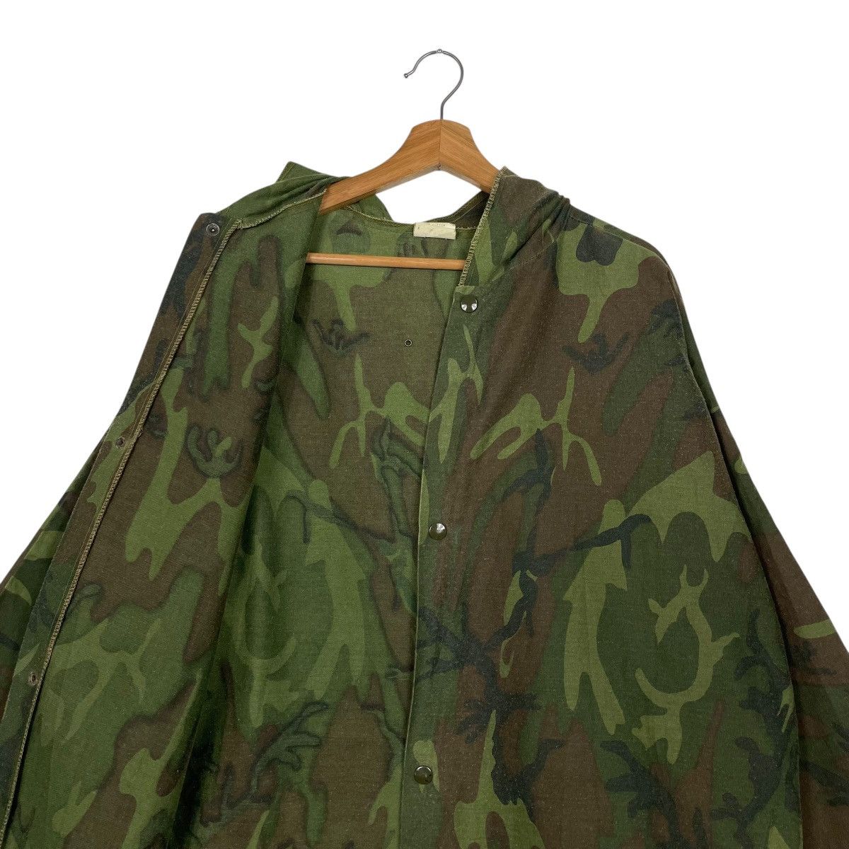 Other Vintage US Army Camouflage Hooded Long Coat Size US L / EU 52-54 / 3 - 12 Thumbnail
