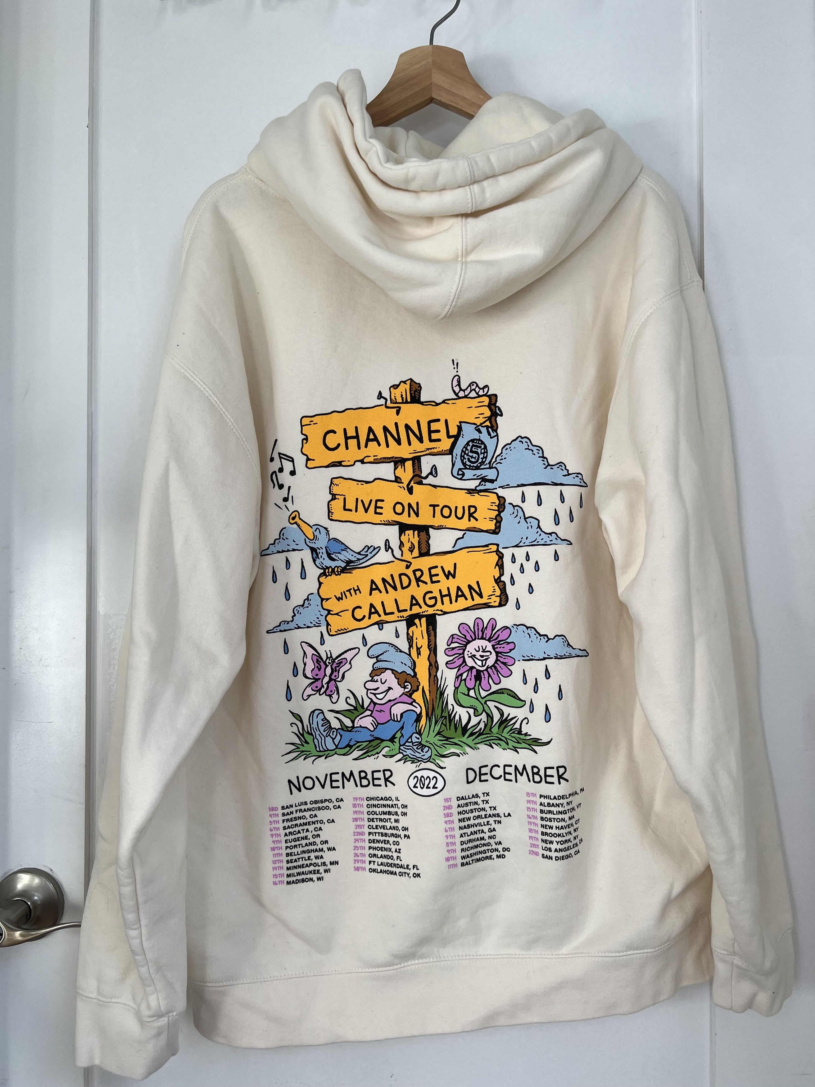 Other Channel 5 LIVE Tour Merch Hoodie Size US XL / EU 56 / 4 - 2 Thumbnail