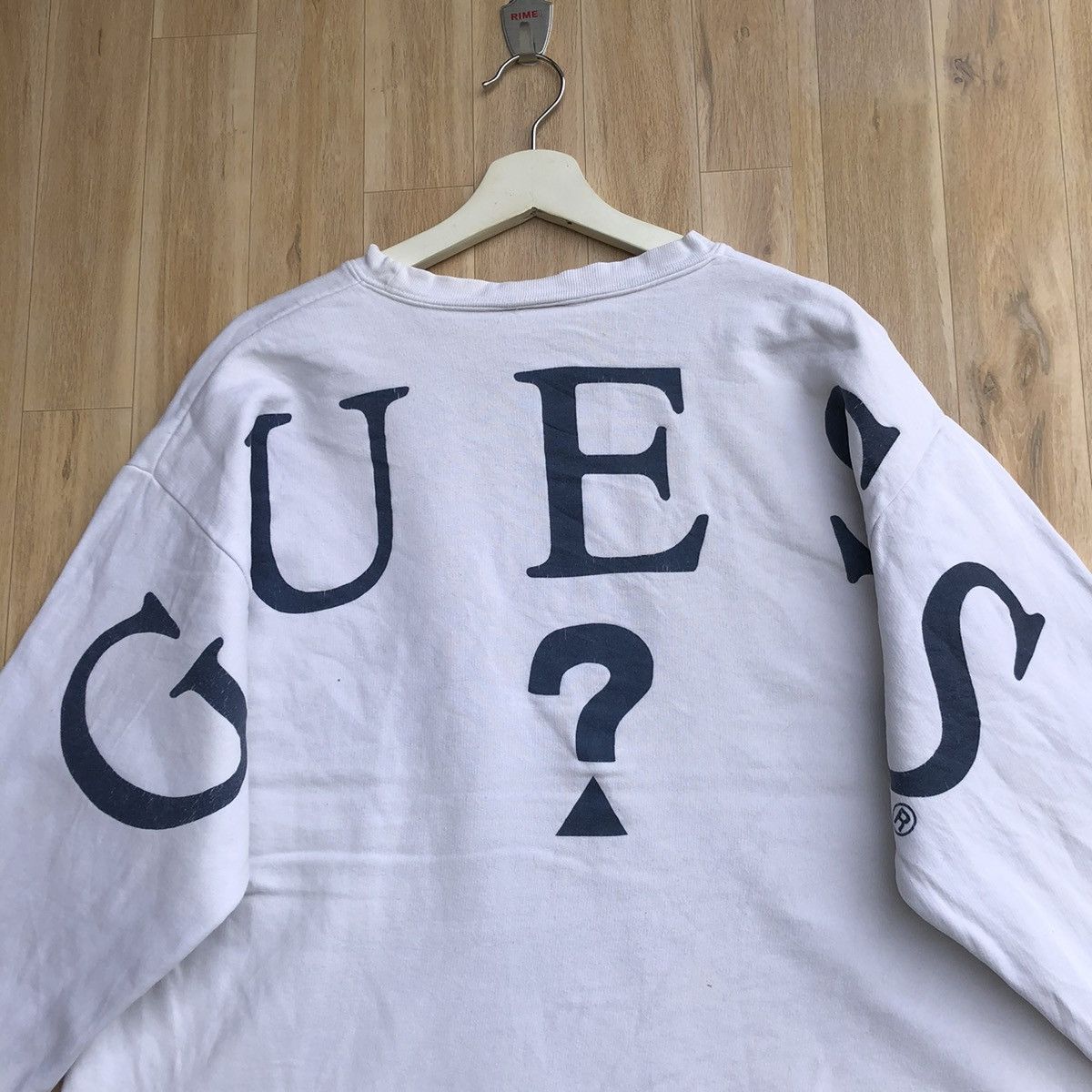 Guess × Vintage Vintage Guess Brand Sweatshirt Size US XL / EU 56 / 4 - 6 Thumbnail
