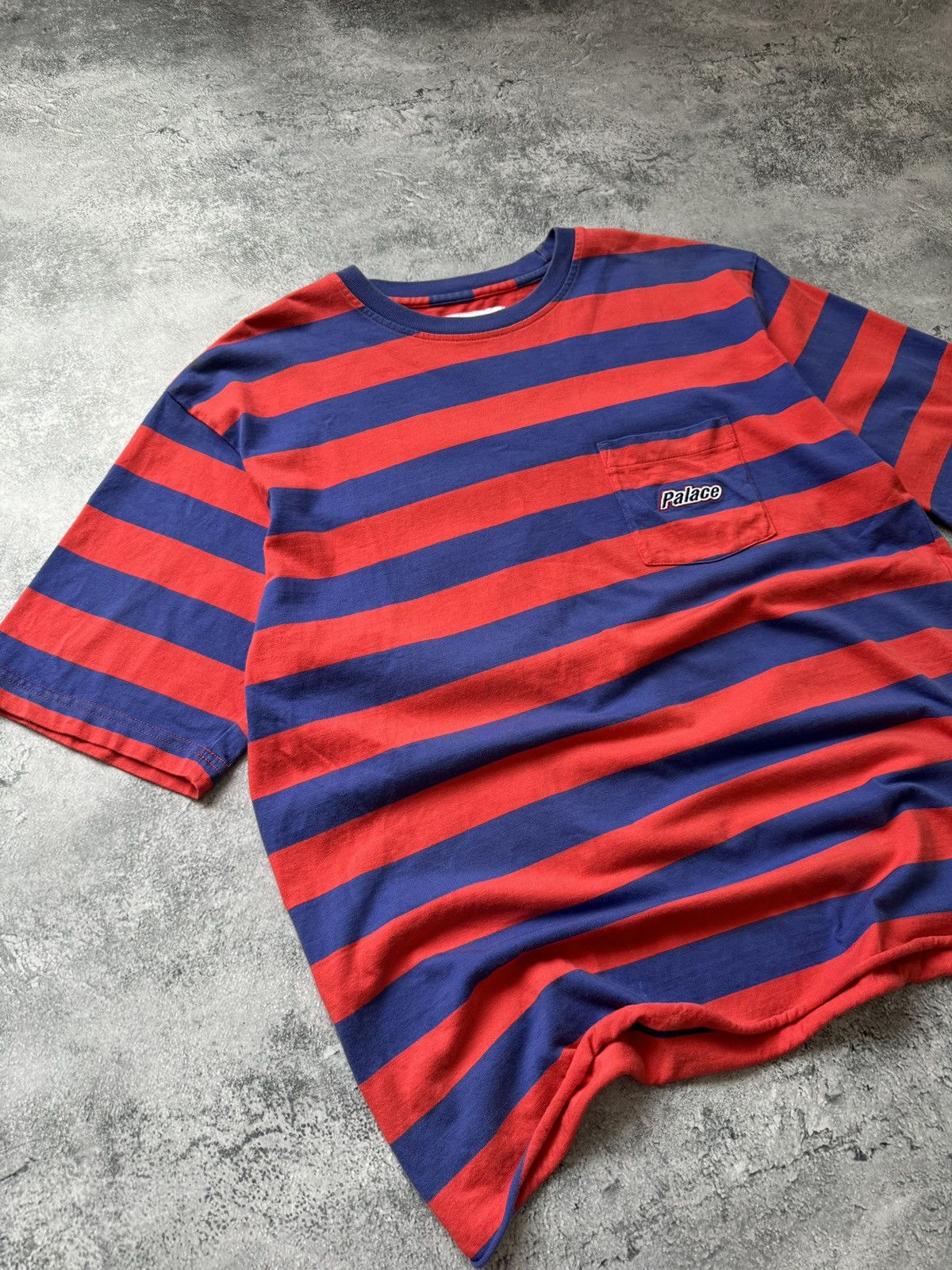 Palace Palace Block Stripe T-Shirt size L Size US L / EU 52-54 / 3 - 3 Thumbnail