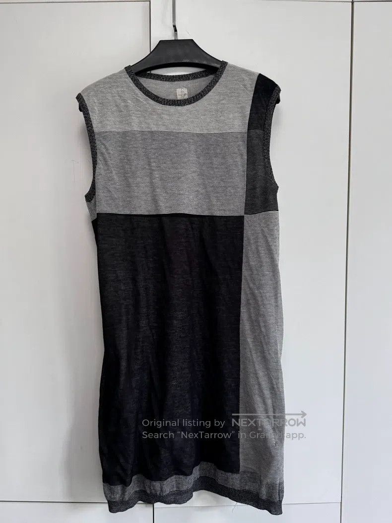 Rick Owens Rick Owens 2014 black and white color-block vest Size US S / EU 44-46 / 1 - 1 Thumbnail