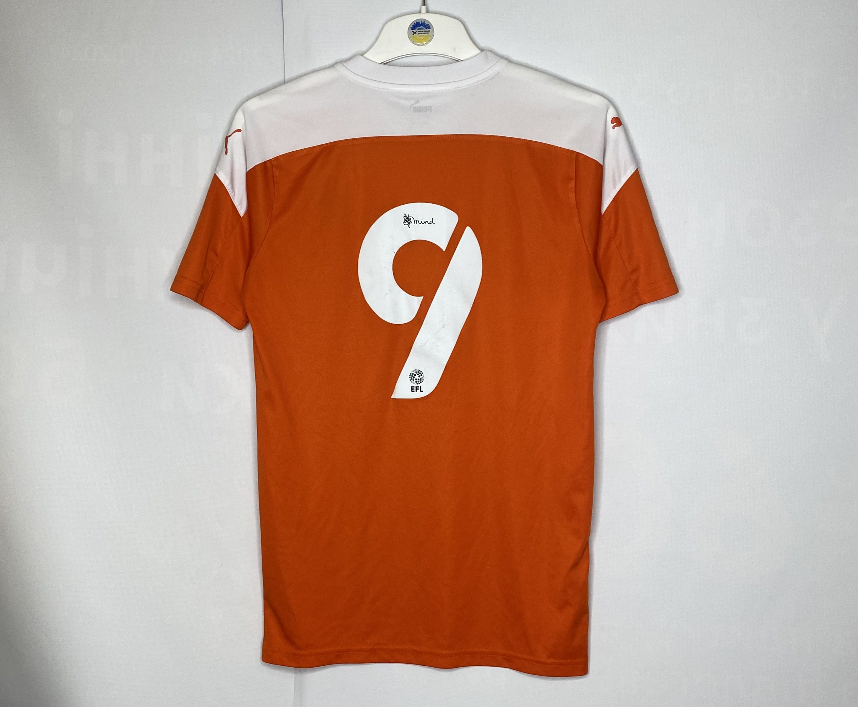 Puma BLACKPOOL FC 2020 2021 HOME FOOTBALL SHIRT SOCCER JERSEY Size US S / EU 44-46 / 1 - 2 Thumbnail