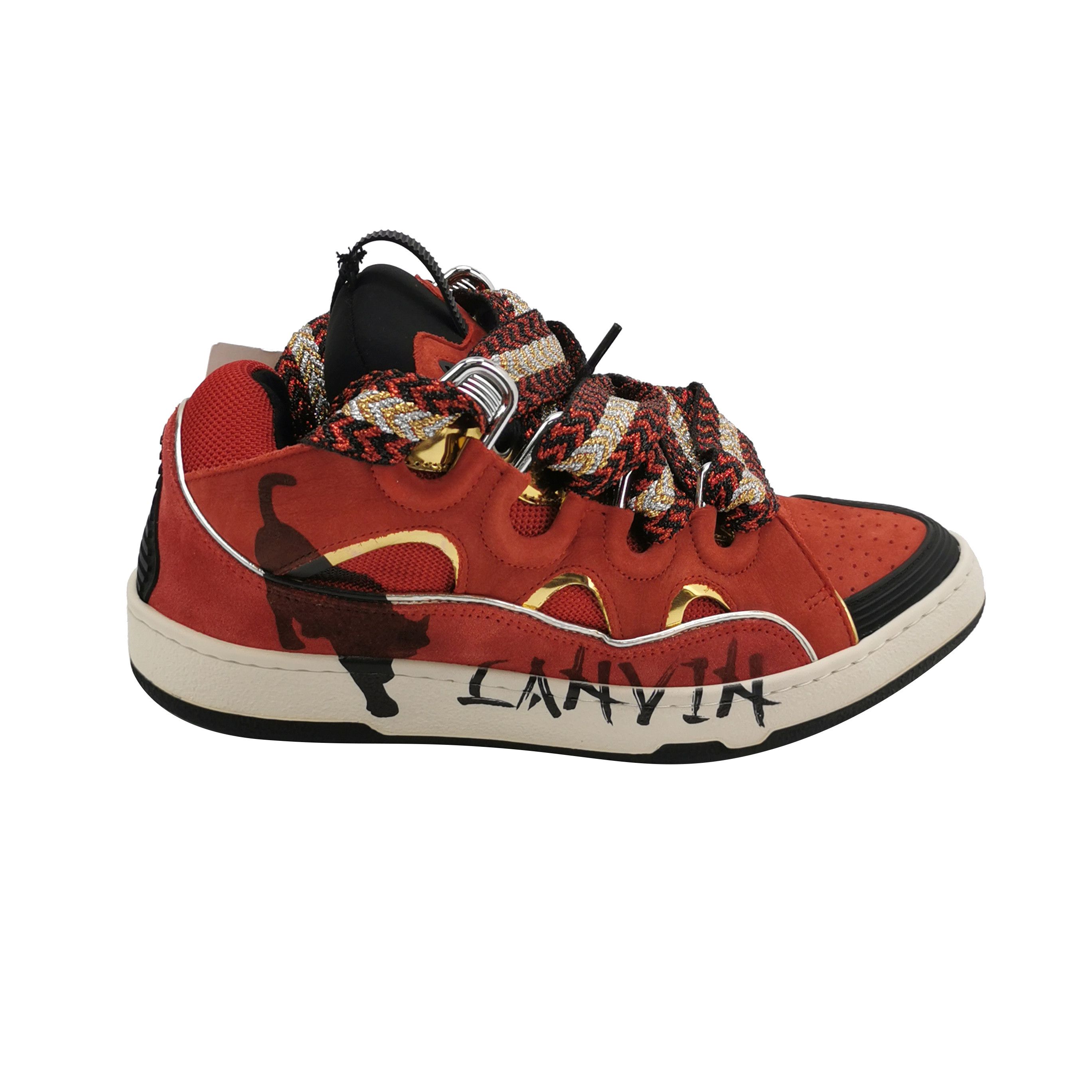 Lanvin Lanvin Men 8 Lowtop Sneakers Size US 8 / EU 41 - 1 Thumbnail