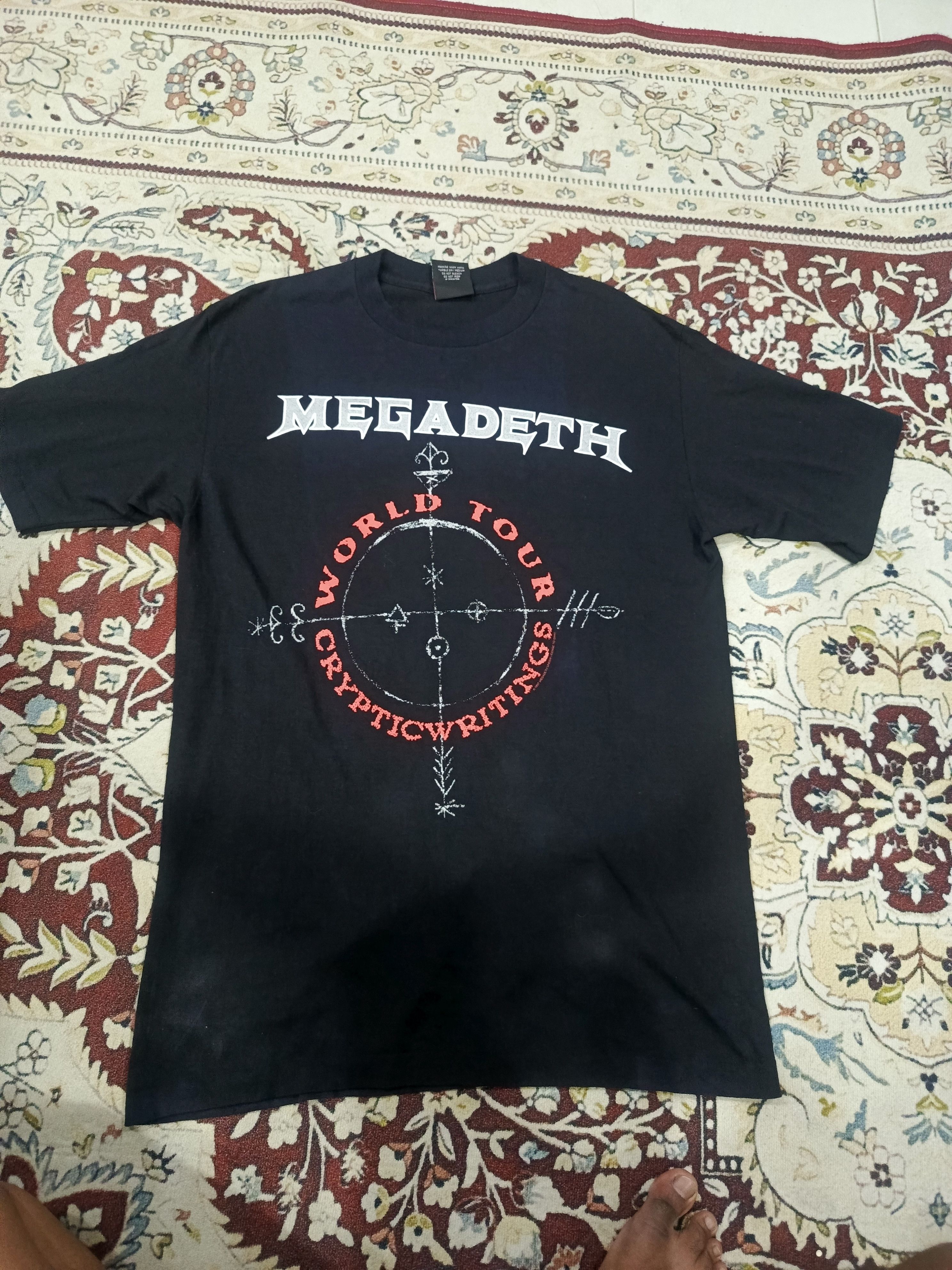 Megadeth Vintage 90s Megadeth Size US L / EU 52-54 / 3 - 1 Thumbnail