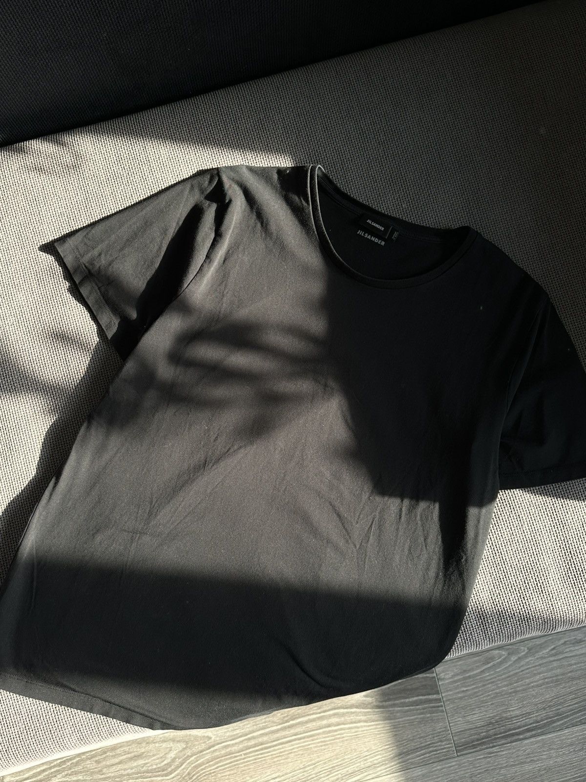 Jil Sander × Vintage Basic Jil Sander black t-shirt Size L / US 10 / IT 46 - 1 Thumbnail