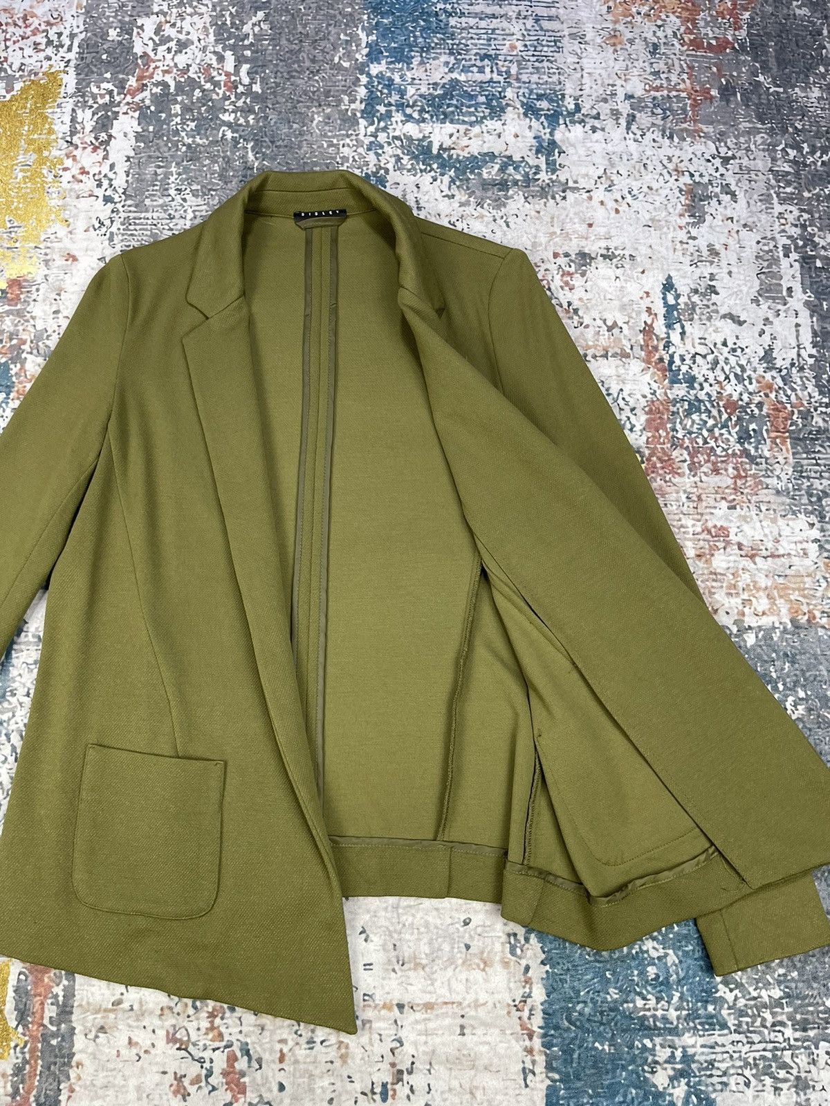 Sisley Kansai Yamamoto Sisley Open Front Light Blazer Size XS / US 0-2 / IT 36-38 - 5 Thumbnail
