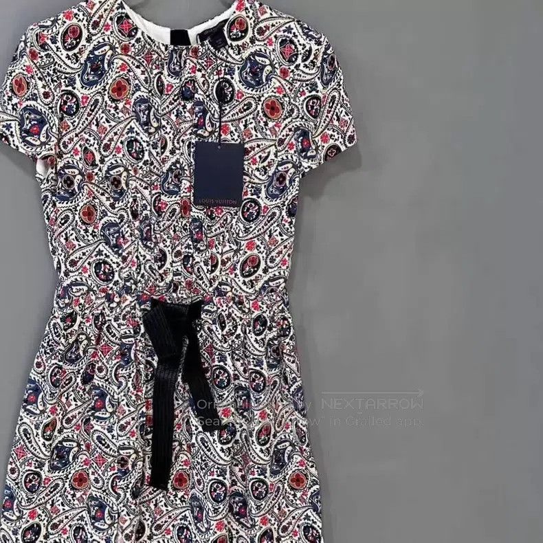 Louis Vuitton Louis Vuitton Floral Silk Dress Size XXS / US 00 / IT 34 - 2 Thumbnail