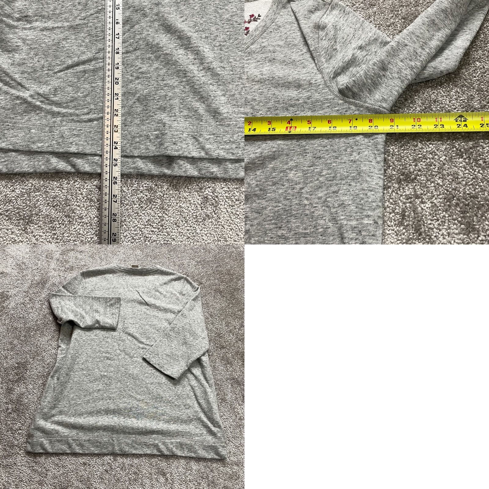 Vintage Chico's Zenergy Sweatshirt Sweater Womens Chico Size 12P US Size Large 12P Gray Shirt Pullover Knit V-Neck 3/4 Sleeve Stretch Old? Size XL / US 12-14 / IT 48-50 - 8 Thumbnail