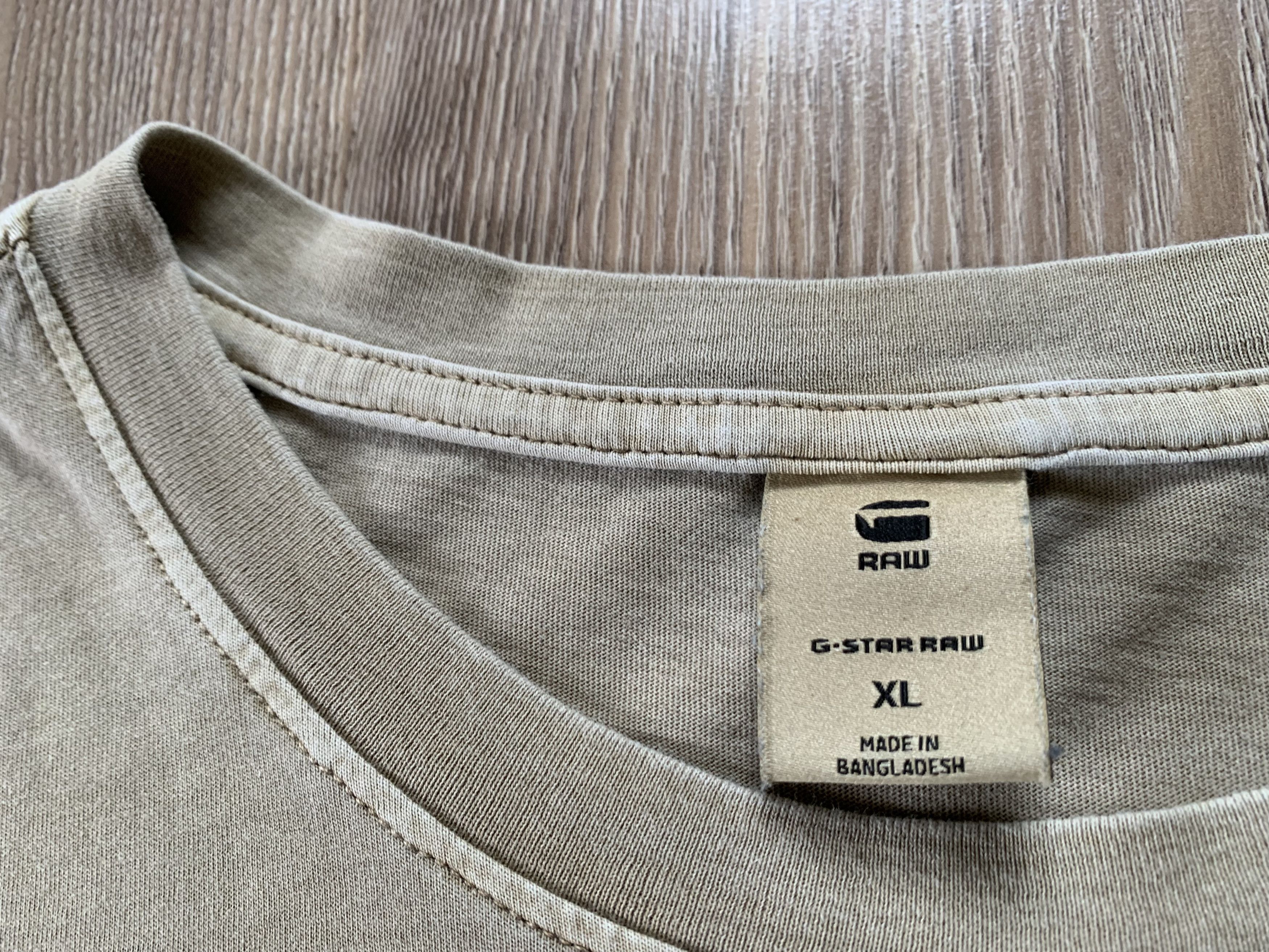 G-Star G-Star Raw Cotton Basic T Shirt Size US XL / EU 56 / 4 - 5 Thumbnail