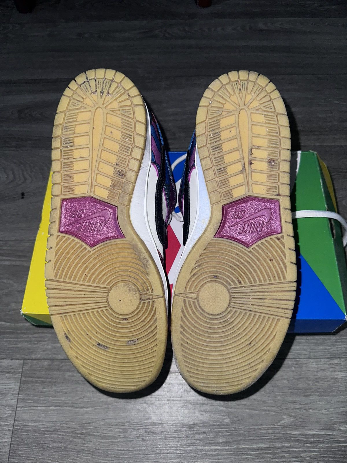 Nike × Parra Nike Parra x Dunk Low Pro SB 'Abstract Art' Size US 8 / EU 41 - 6 Thumbnail