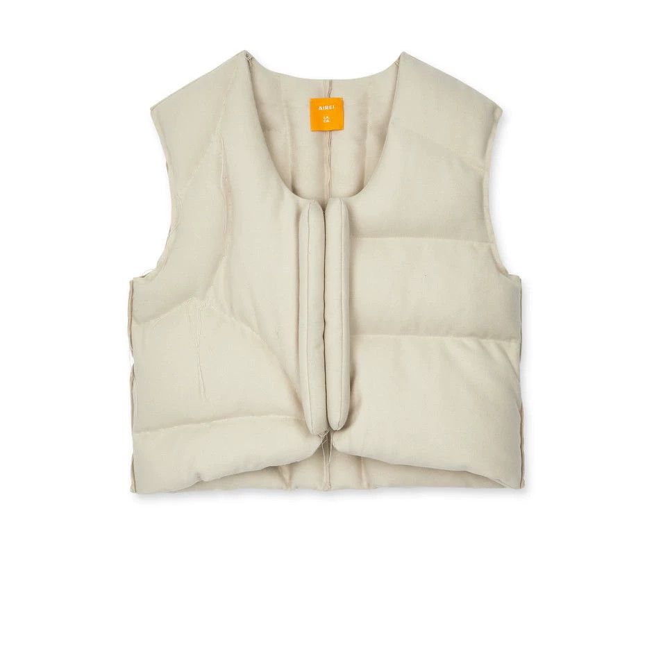 AIREI airei hand-stitched wool puffer vest Size US M / EU 48-50 / 2 - 1 Thumbnail