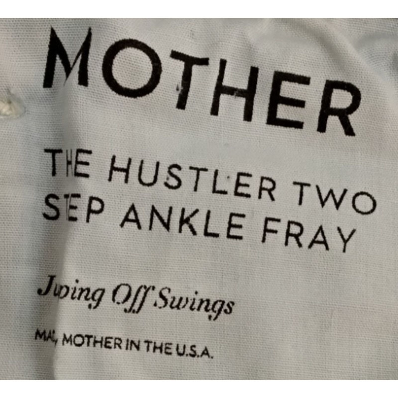 MOTHER Mother Hustler Two Step Jean Women's 27 Lite Wash Ankle Fray Size 27" / US 4 / IT 40 - 13 Thumbnail