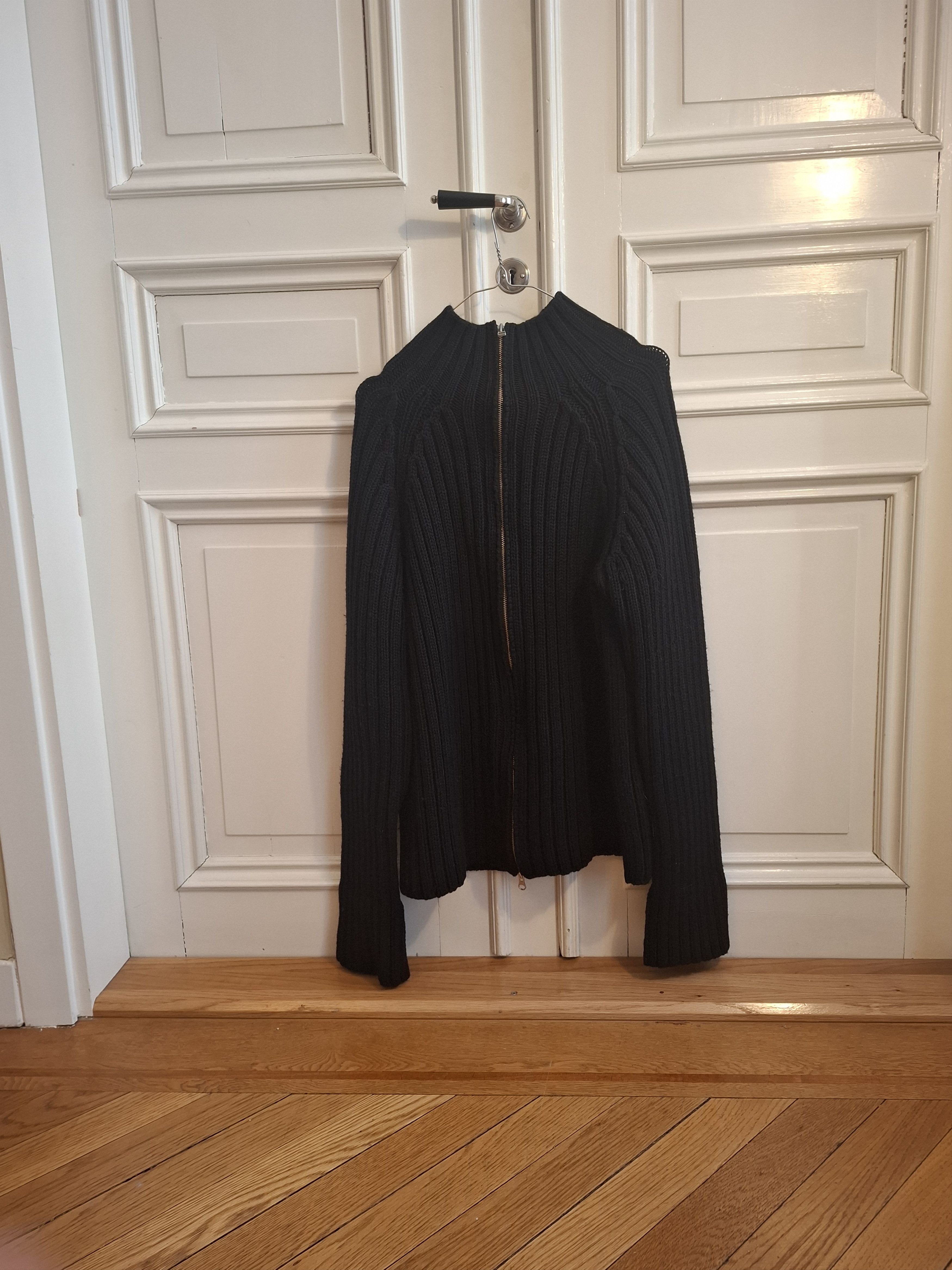 Yohi Yamamoto 01aw heavy wool knit