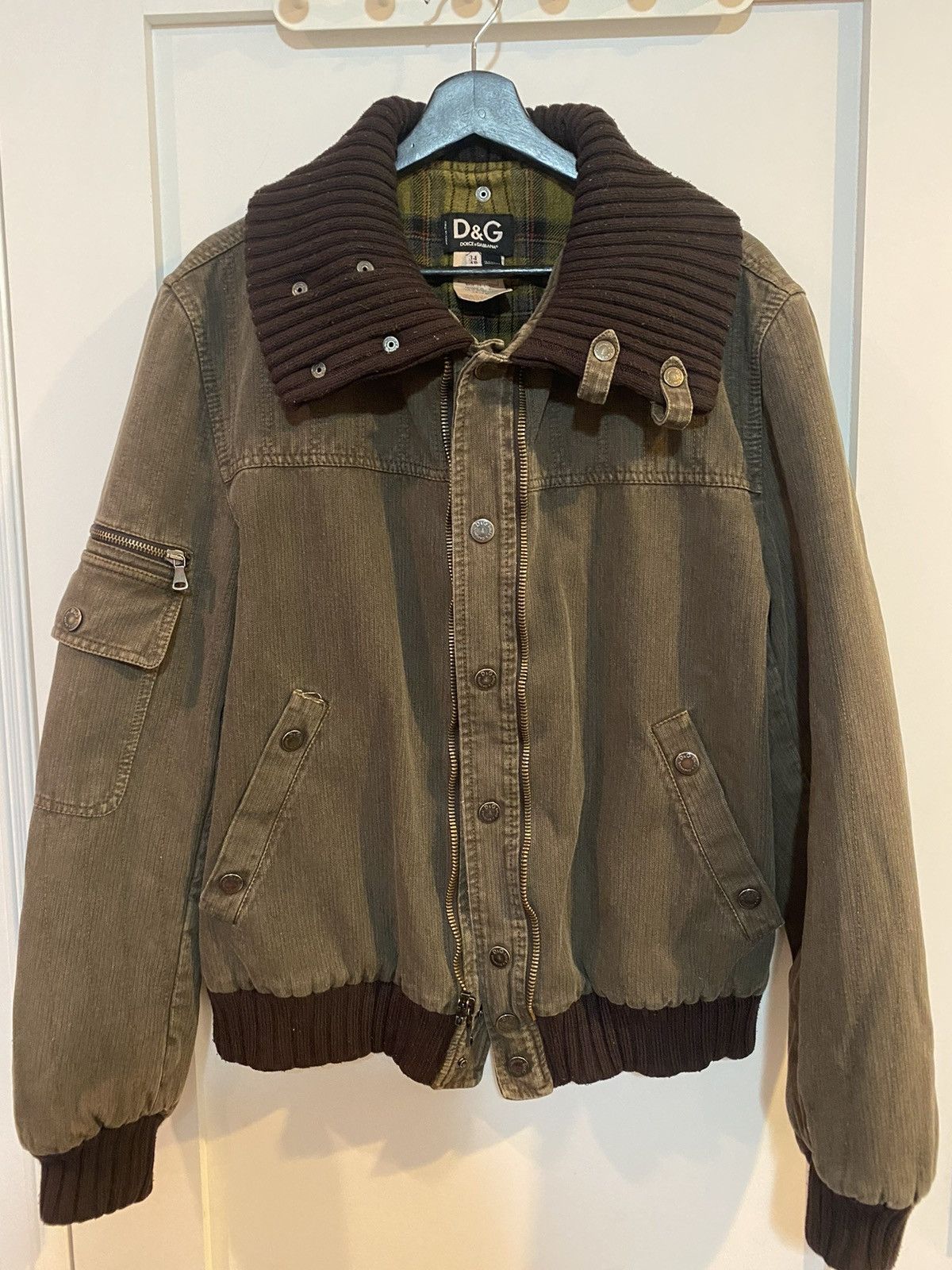Dolce & Gabbana Dolce Gabbana 2003 bomber vest 2 in 1 hybrid Size US M / EU 48-50 / 2 - 7 Thumbnail