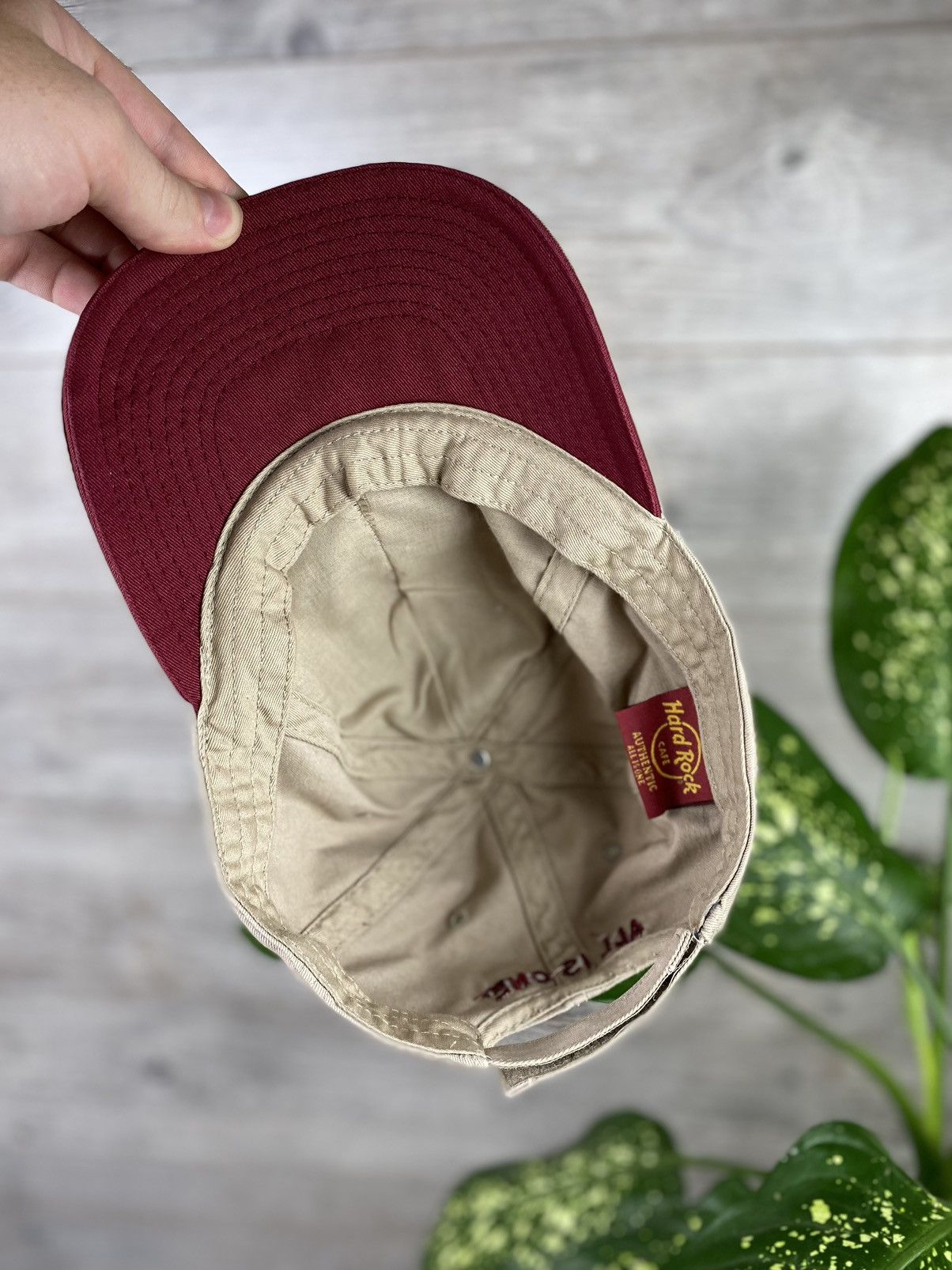 Hard Rock Cafe ❤️‍🔥🔥Hard Rock Cafe Cap Size ONE SIZE - 6 Thumbnail