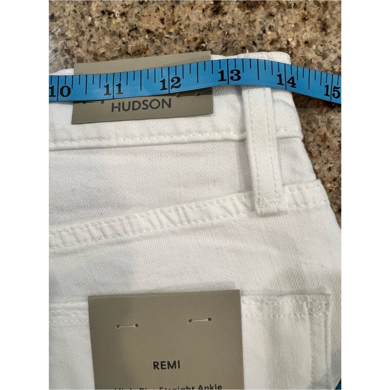 Hudson HUDSON Remi High-Rise Straight Ankle JeansNWT | White | Si Size 27" / US 4 / IT 40 - 9 Thumbnail