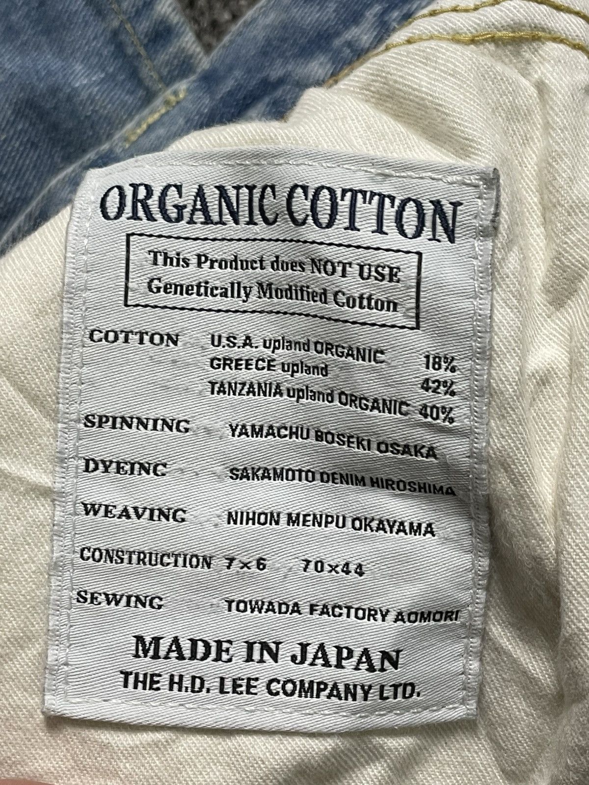 Lee × Vintage Vintage LEE x American Riders Distressed Denim (103) Size US 30 / EU 46 - 8 Thumbnail