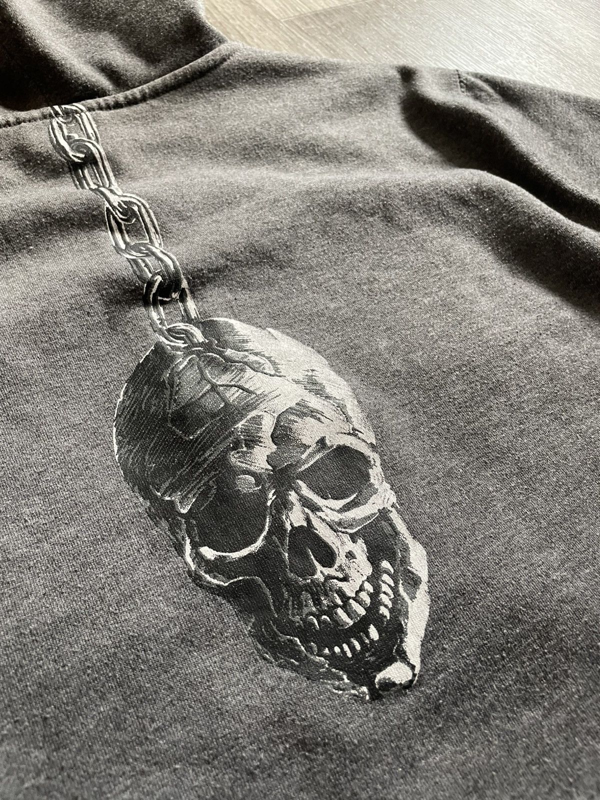 No Fear Vintage No Fear Skulls Graphic Print Zip Up Hoodie Y2K Rap Size US M / EU 48-50 / 2 - 20 Thumbnail