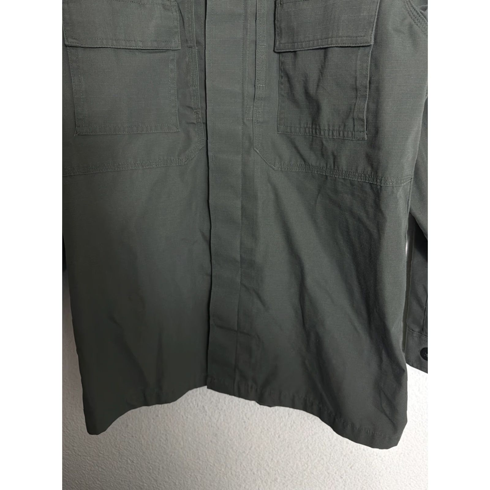 Vintage 5.11 Tactical TDU Ripstop Button-Up Shirt Army Green Embroidered Size S Mens Shirt Size US S / EU 44-46 / 1 - 5 Thumbnail