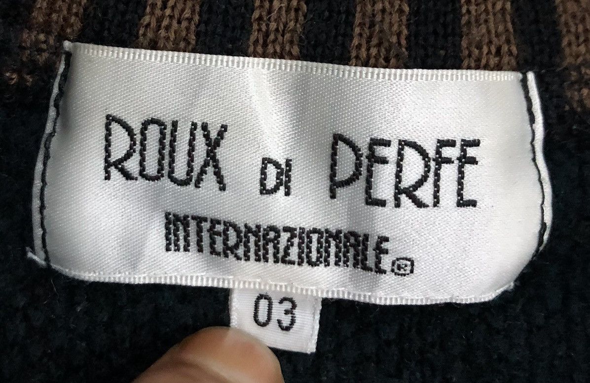 Japanese Brand Vintage Roux Di Perfe Internazionale Made In Japan Knitwear Size US L / EU 52-54 / 3 - 8 Thumbnail