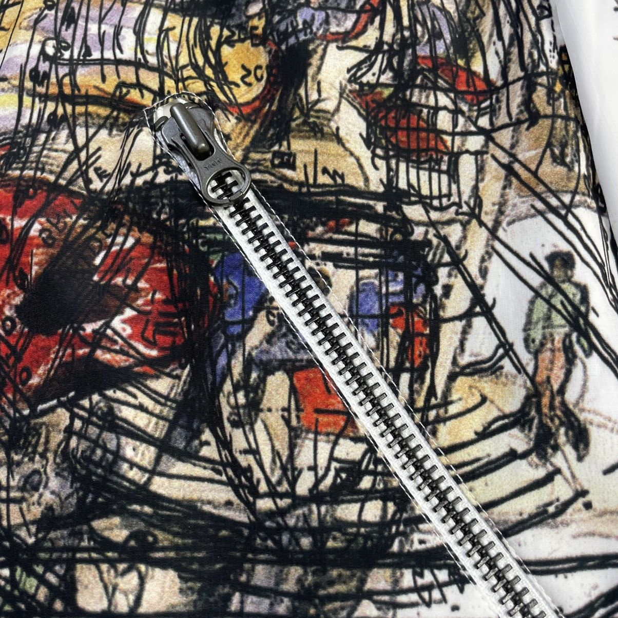 Angelos Frentzos ANGELOS FRENTOS S/S 15 SOUND PRINT JACKET Size US XS / EU 42 / 0 - 6 Thumbnail