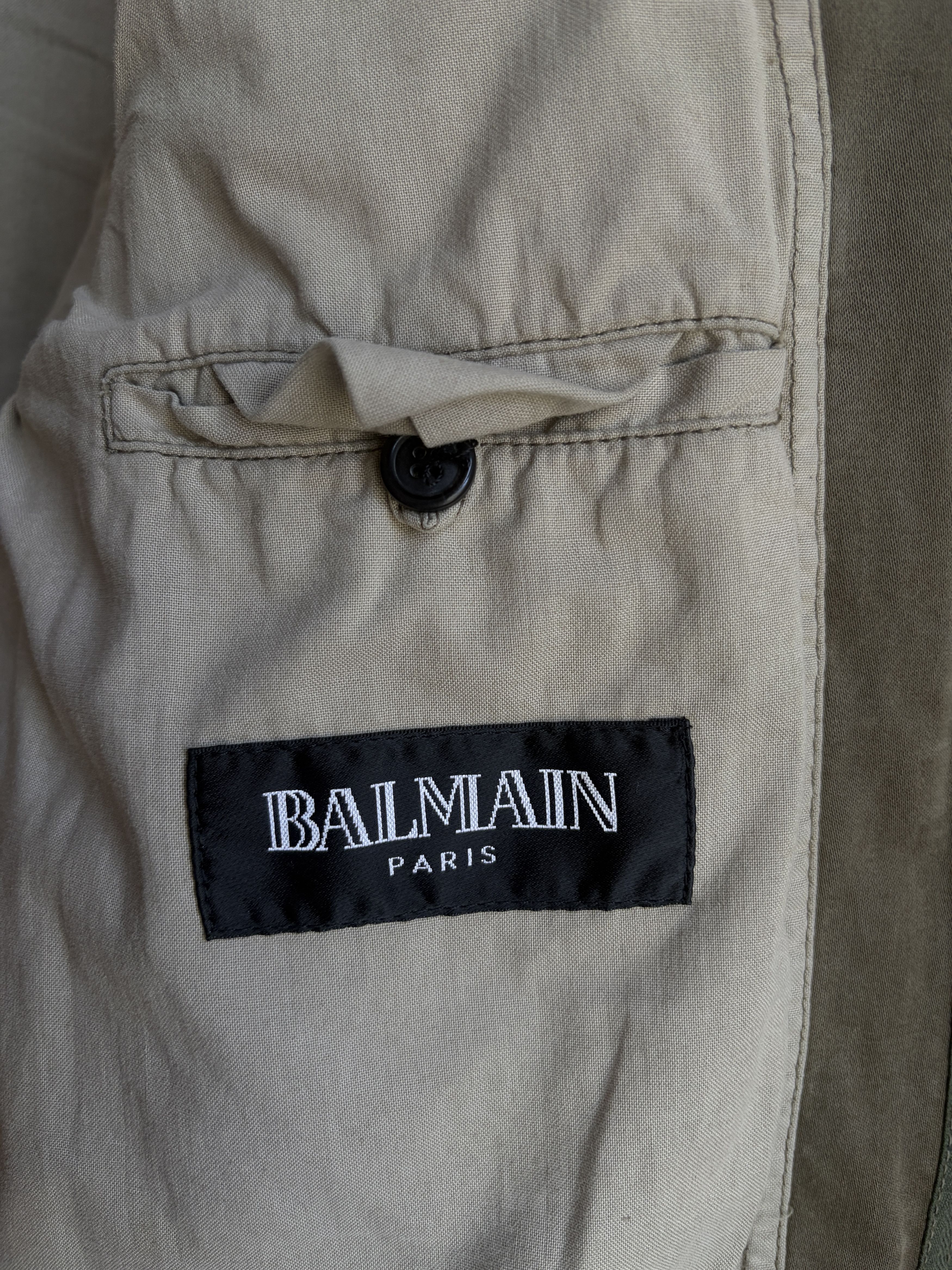 Balmain SS11 Distressed M65 Military Parka Size US M / EU 48-50 / 2 - 11 Thumbnail