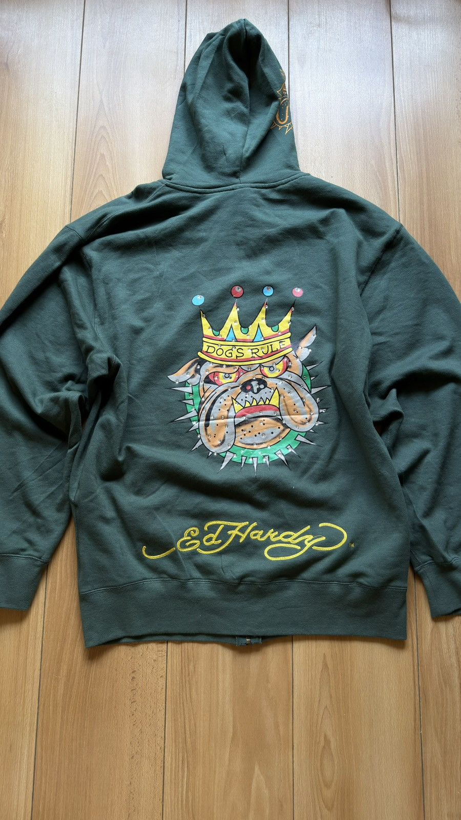 Ed Hardy Ed hardy & Christian audigier zip hoodie Size US XL / EU 56 / 4 - 6 Thumbnail