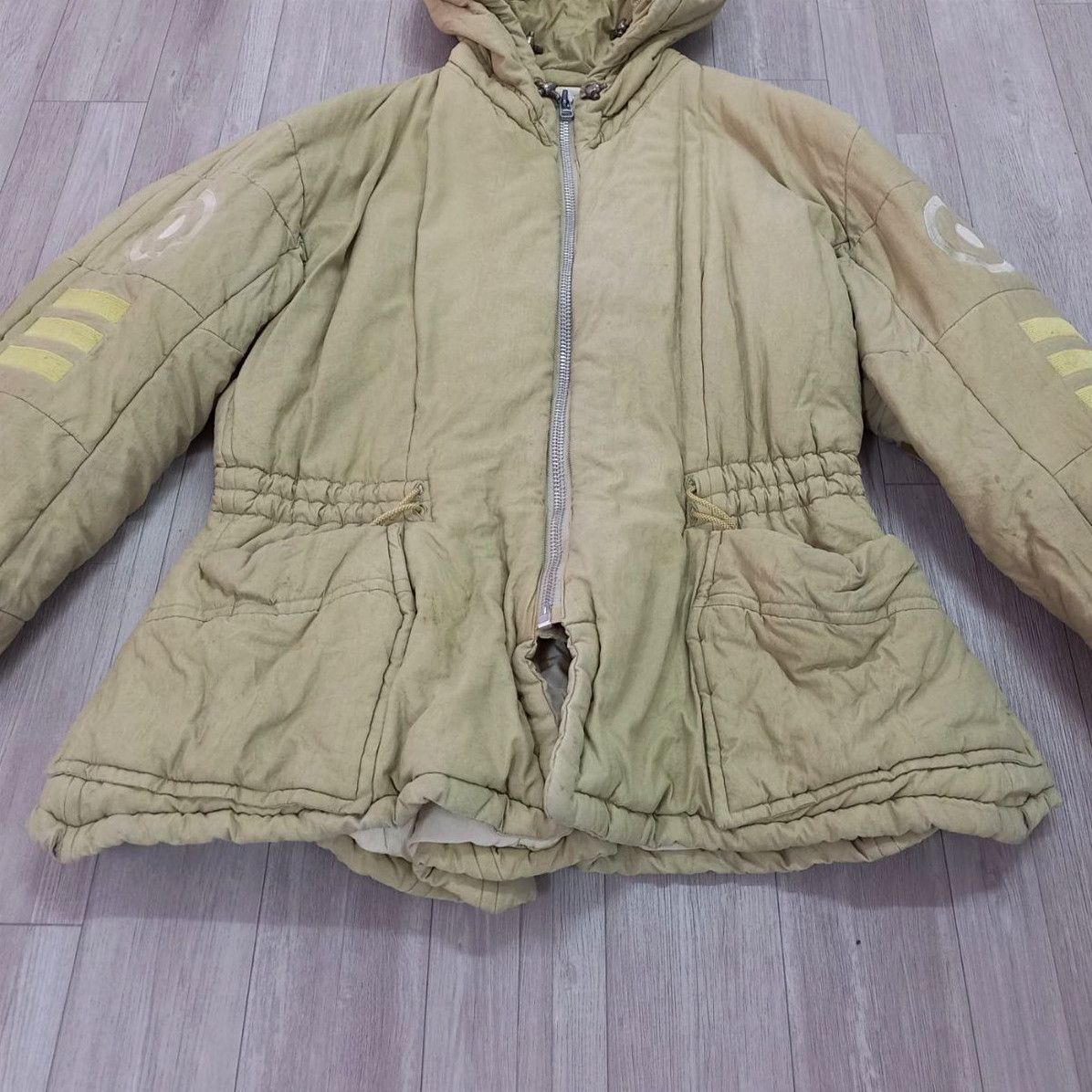 Issey Miyake ISSEY MIYAKE AW1991 IRVING PENN HIEROGLYPH Parka Jacket Size US M / EU 48-50 / 2 - 10 Thumbnail