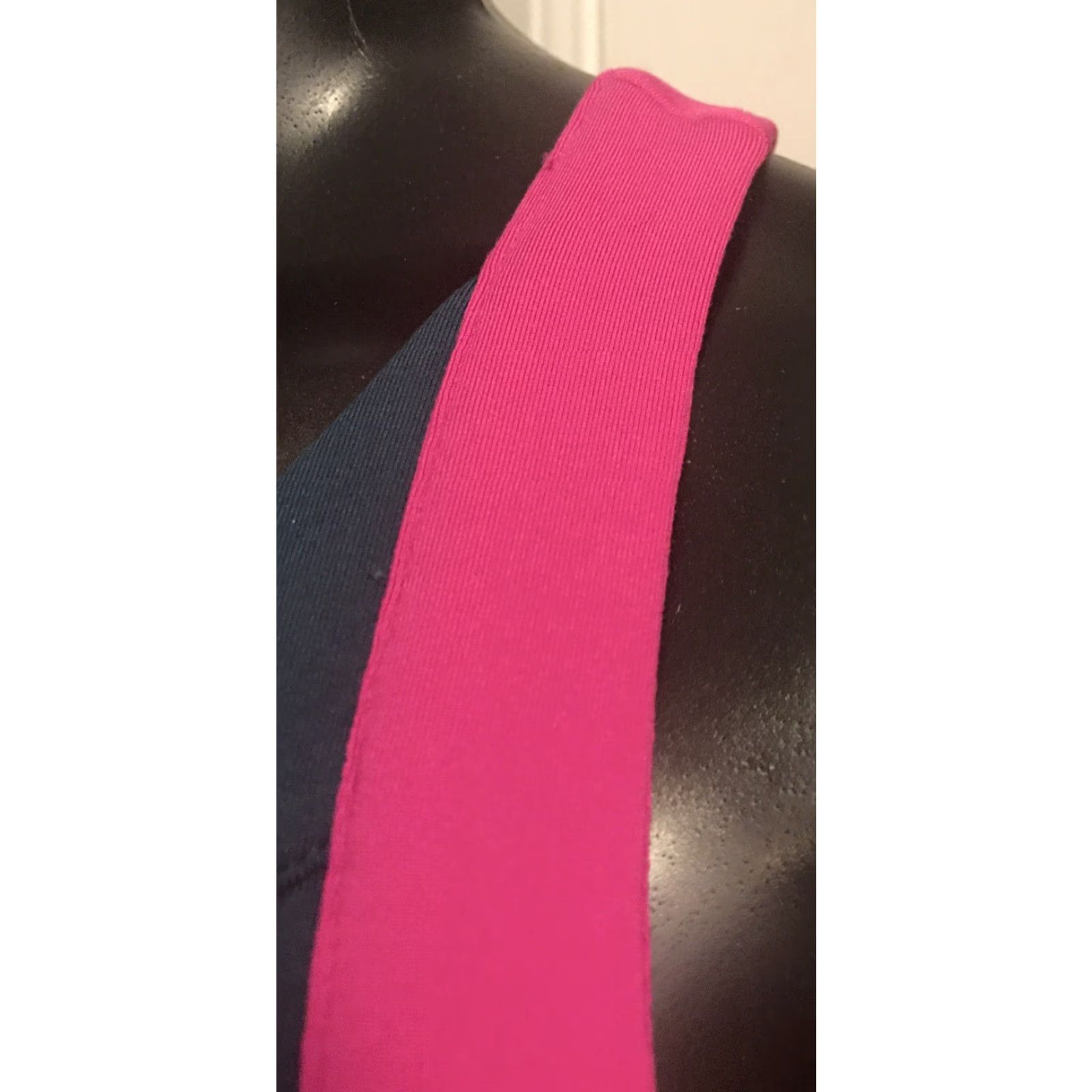 Pinko VINTAGE MPG Sport Bra Green Pink Shirt Womens Small Size ONE SIZE - 5 Thumbnail
