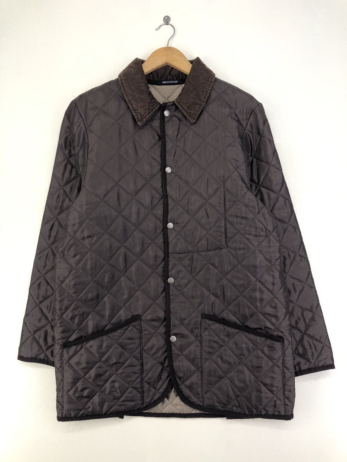Mackintosh Vintage Mackintosh Quilted Long Jacket Size US L / EU 52-54 / 3 - 1 Thumbnail