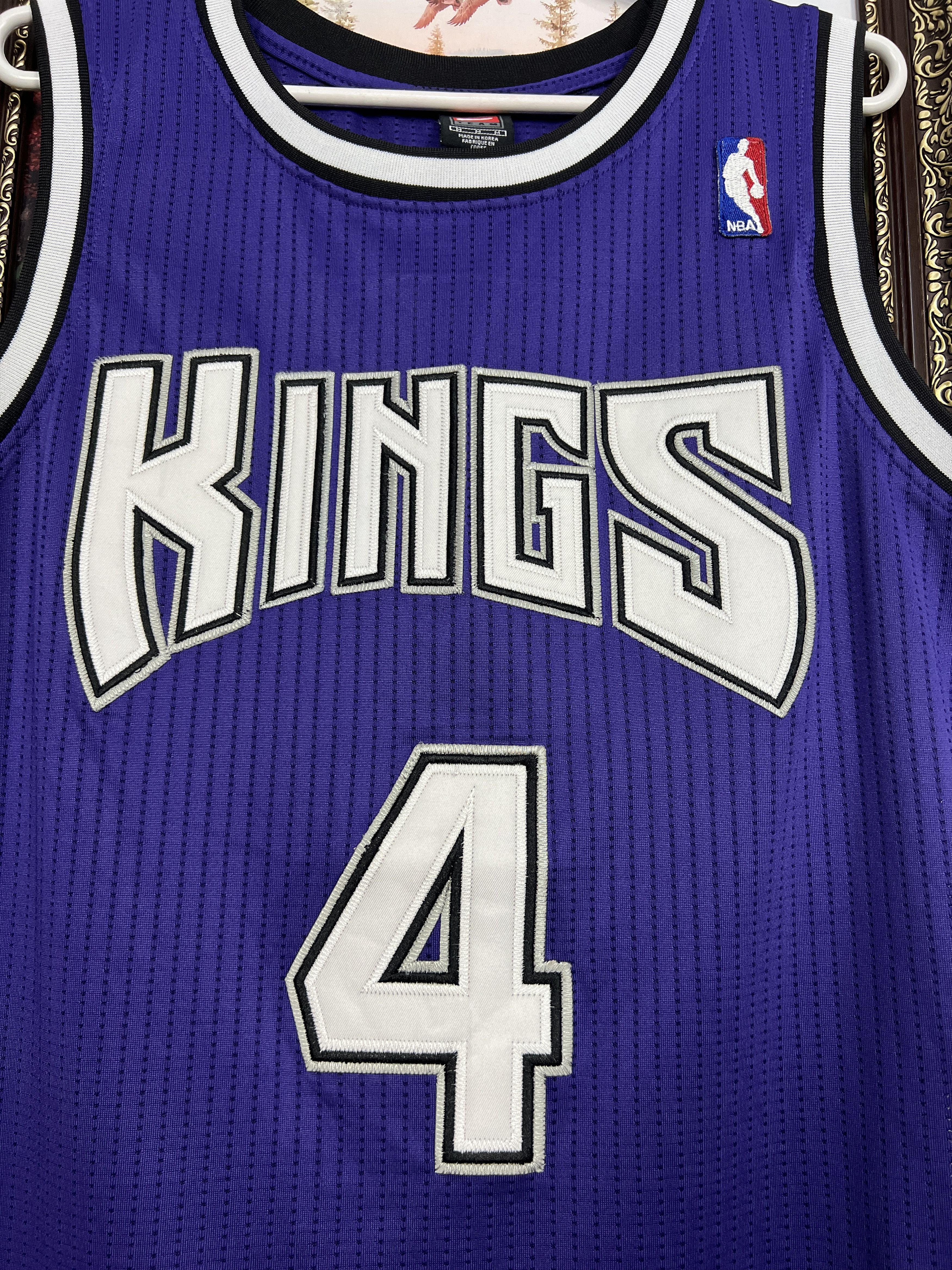 Nike Vintage Nike Sacramento Kings Webber Jersey NBA Mens Shirt Size US M / EU 48-50 / 2 - 3 Thumbnail