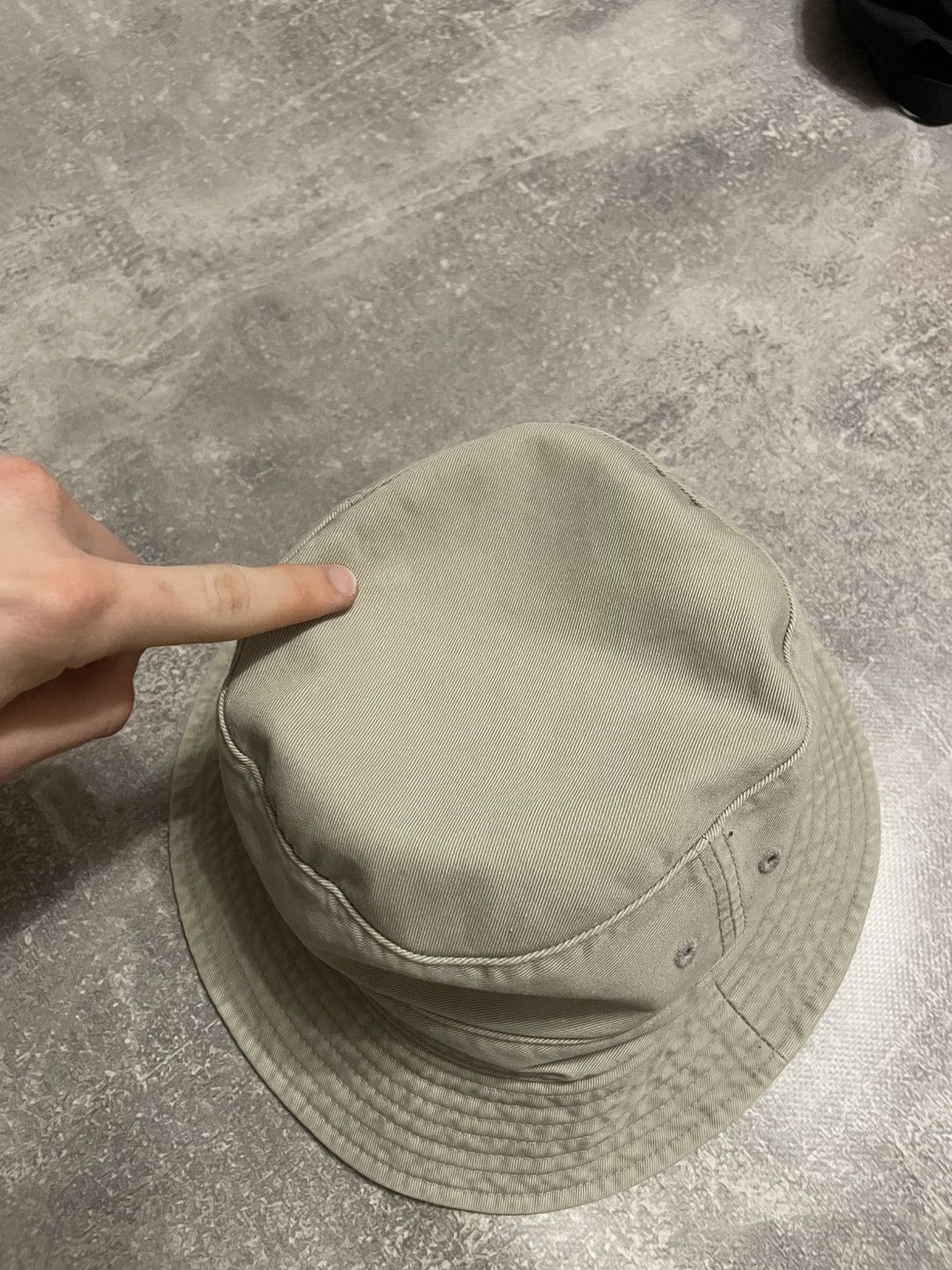 Nike × Vintage Vintage Nike Swoosh Logo Panama Bucket Hat Size ONE SIZE - 7 Thumbnail