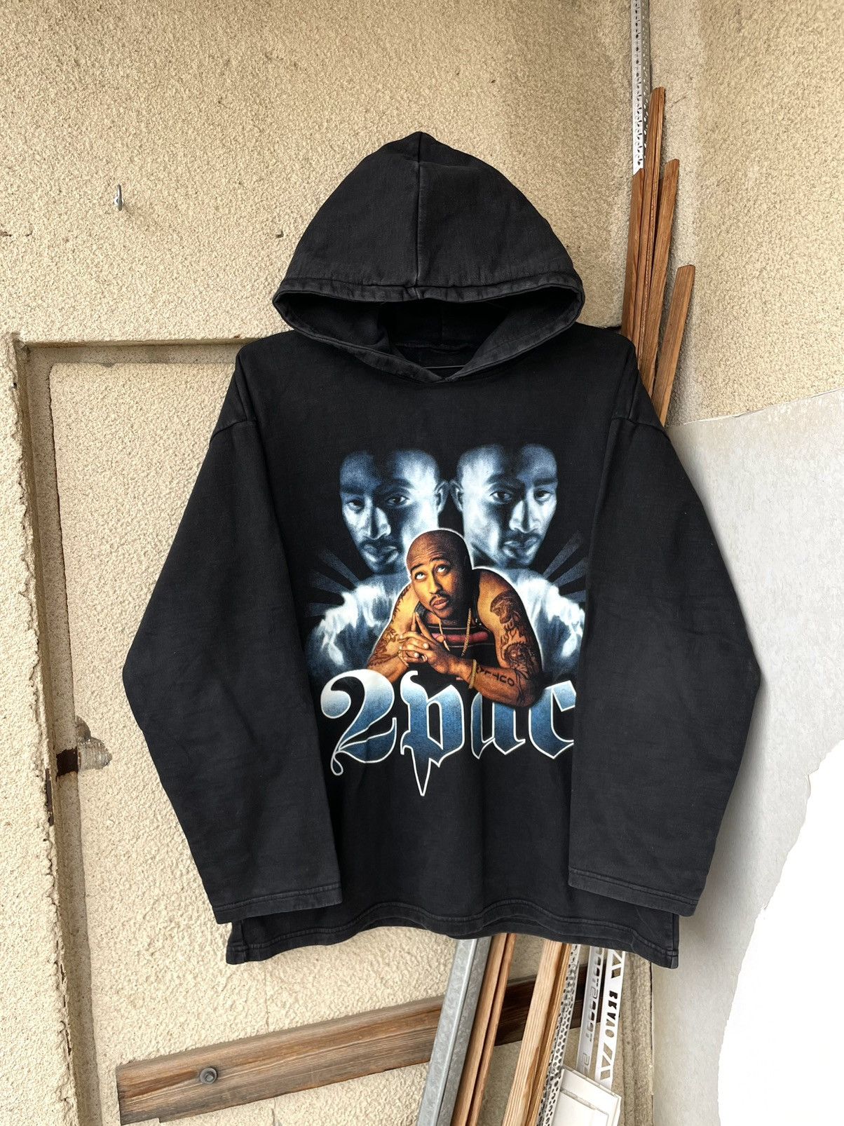 Band Tees Vintage 90s 2Pac Tupac Shakur Rap Hip Hop Hoodie Sweatshirt Size US M / EU 48-50 / 2 - 9 Thumbnail