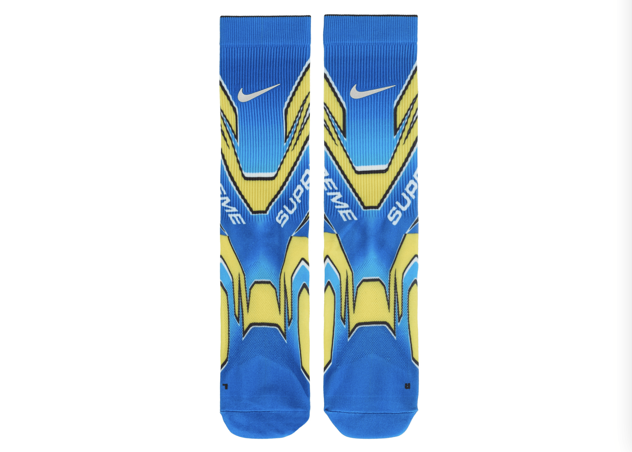 Nike × Supreme Supreme Nike Spark Crew Socks in Blue Size ONE SIZE - 1 Thumbnail