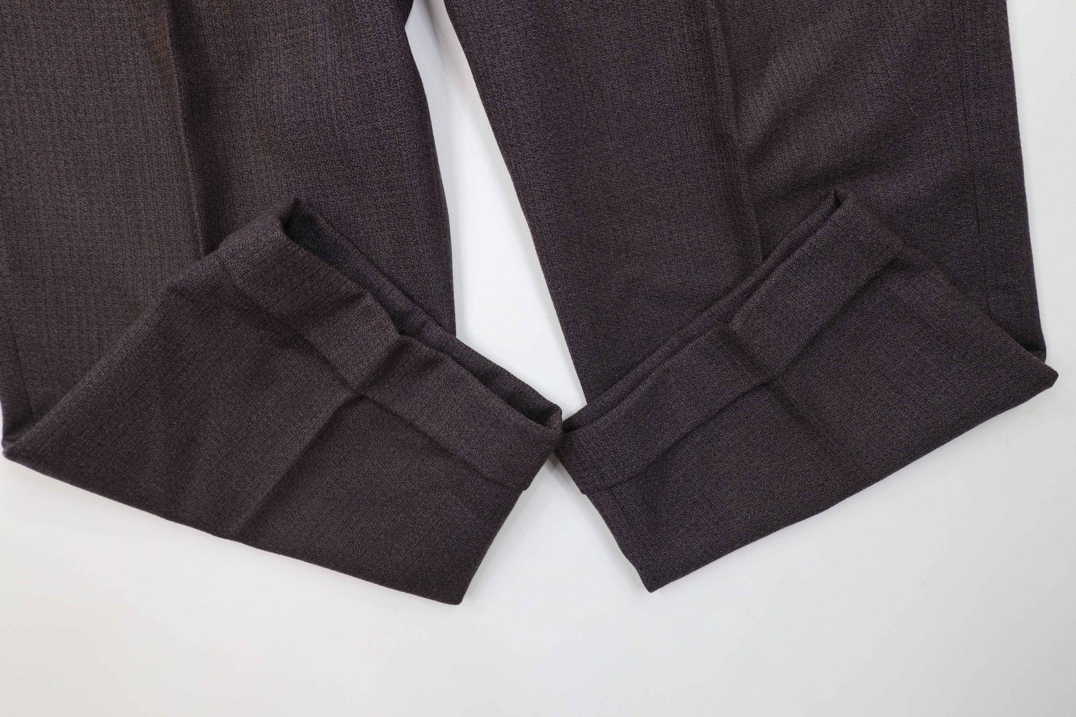 Vintage Vintage 50s 60s Streetwear Wool Knit Wide Leg Chino Pants Size US 30 / EU 46 - 5 Thumbnail
