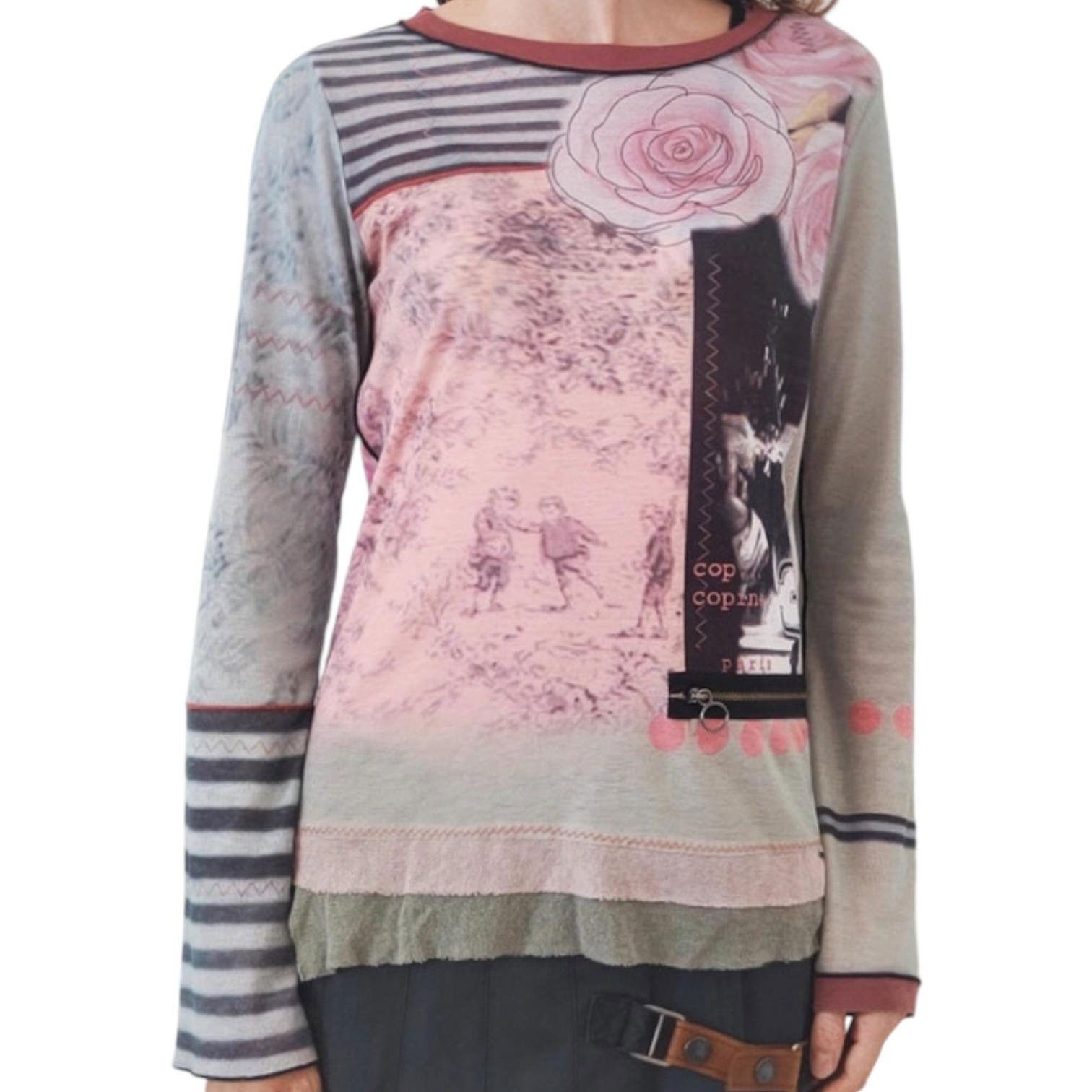 Cop Copine The Cop Copine Roses Romantic Top Size ONE SIZE - 2 Thumbnail