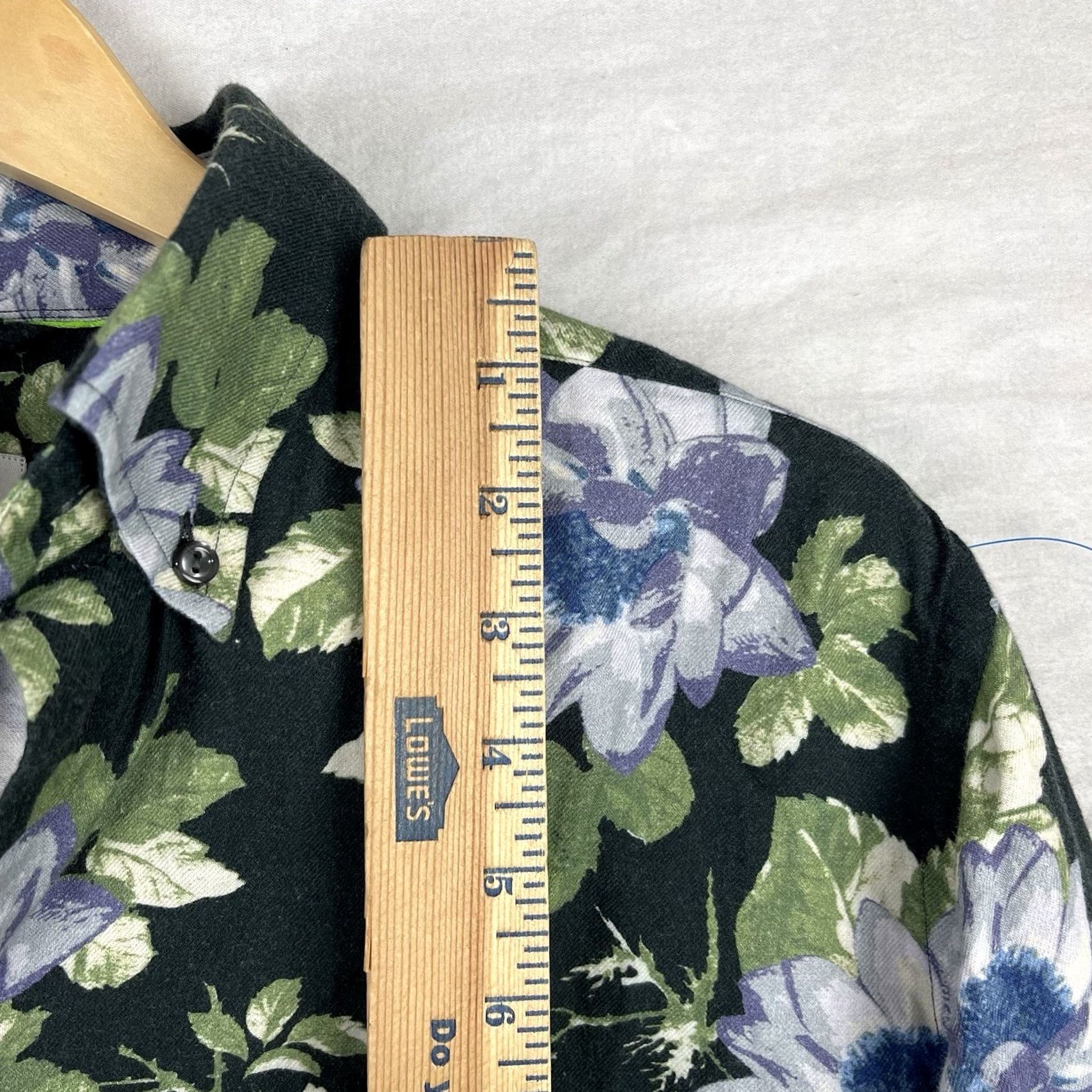 Eton Eton Shirt Mens M 40 15-3/4 Black Floral Contemporary Button-Up Long Sleeve Shirt Mens Black Floral Button-Up Size US M / EU 48-50 / 2 - 3 Thumbnail