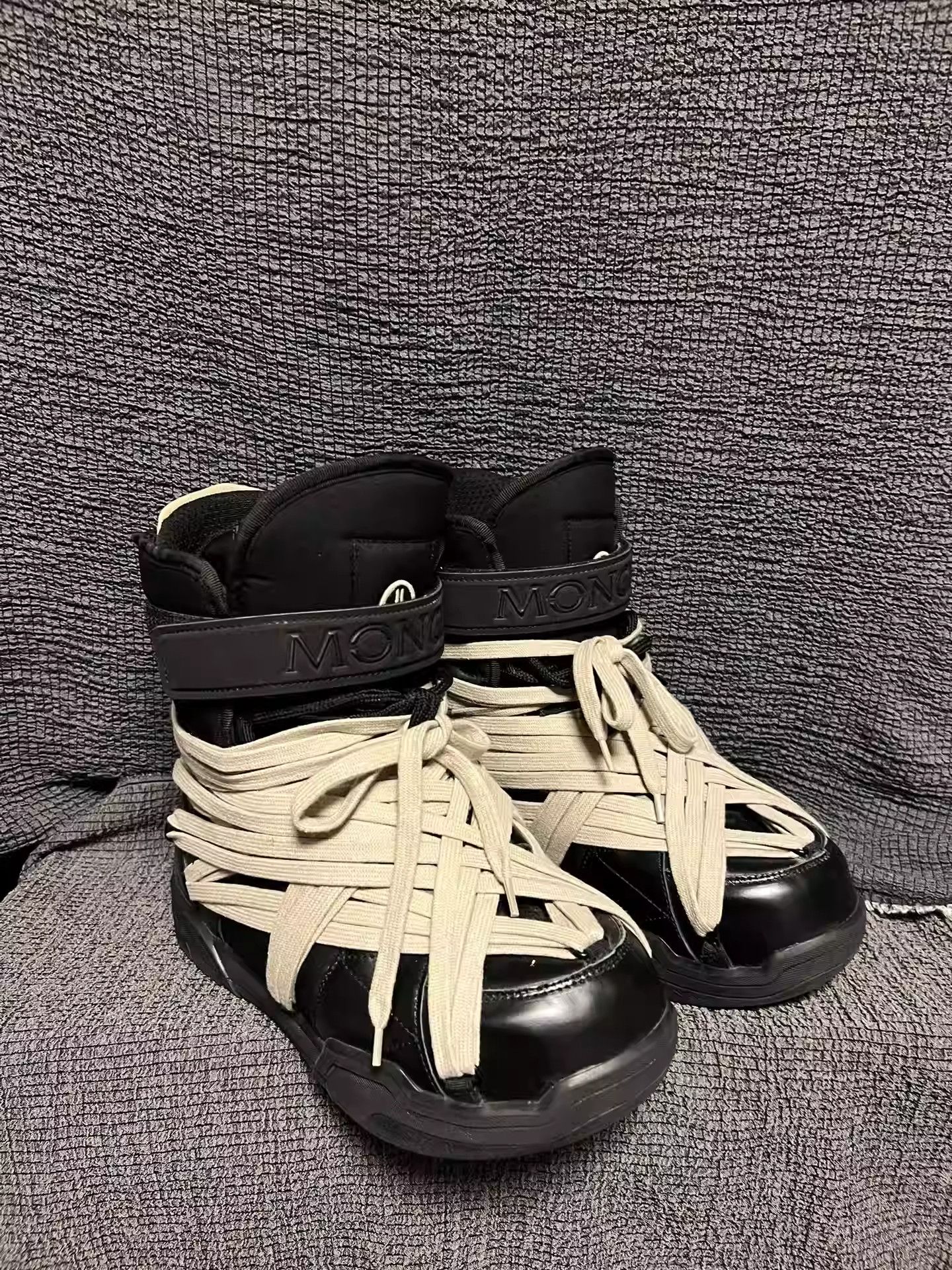 Rick Owens Rick Owens x MONCLER crazy strappy snow boots Size US 8 / EU 41 - 3 Thumbnail
