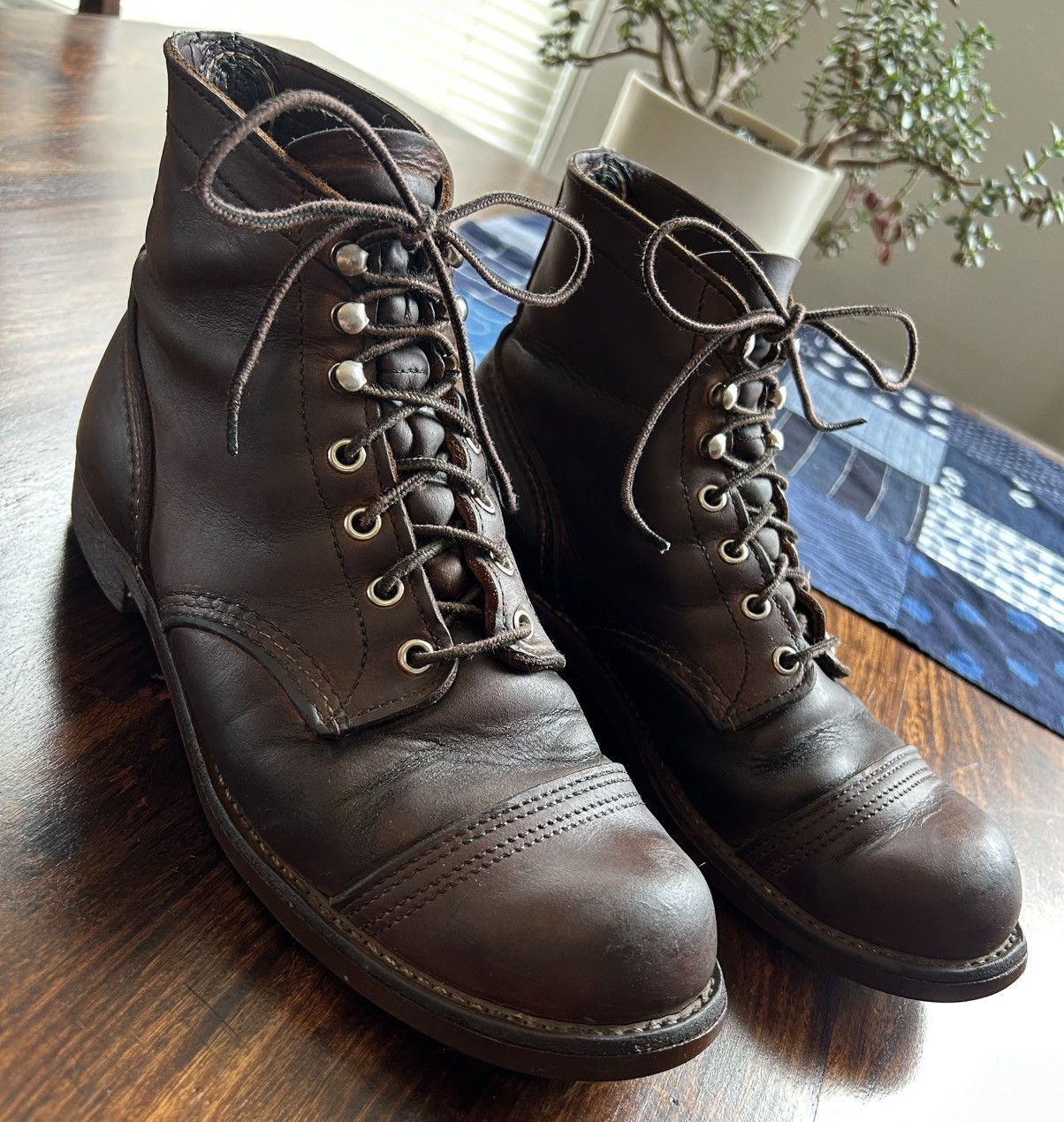 Red Wing Iron Ranger | 6-inch Boot in Copper Rough & Tough Leather Size US 8.5 / EU 41-42 - 2 Thumbnail