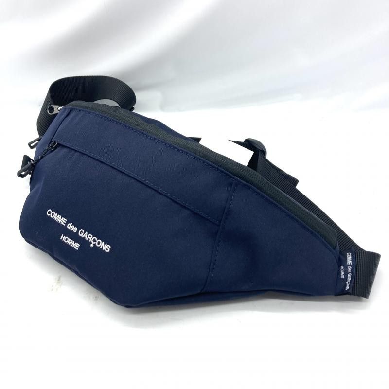 Comme des Garcons Homme Bag Waist Logo Polyester Navy Size ONE SIZE - 1 Thumbnail